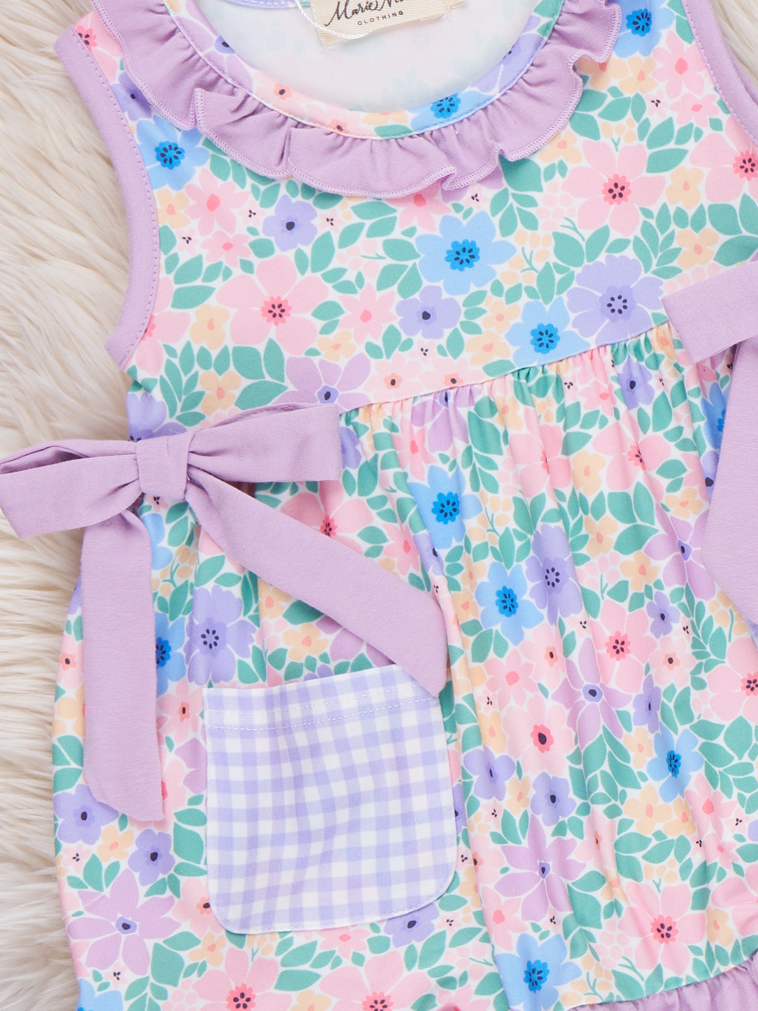 Blooming Breeze Ruffle Bow Outfit - Marie Nicole Clothing
