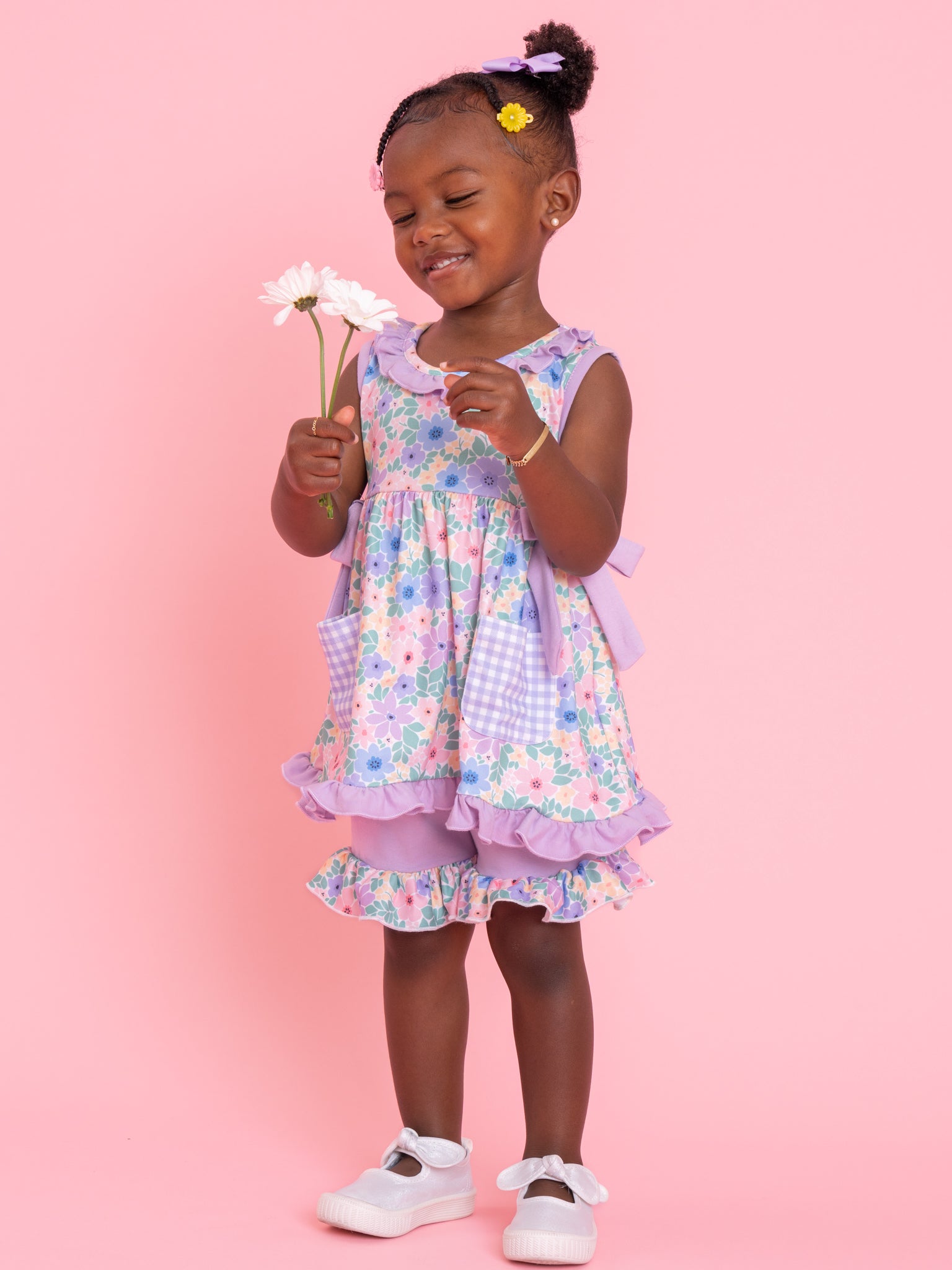 Blooming Breeze Ruffle Bow Outfit - Marie Nicole Clothing