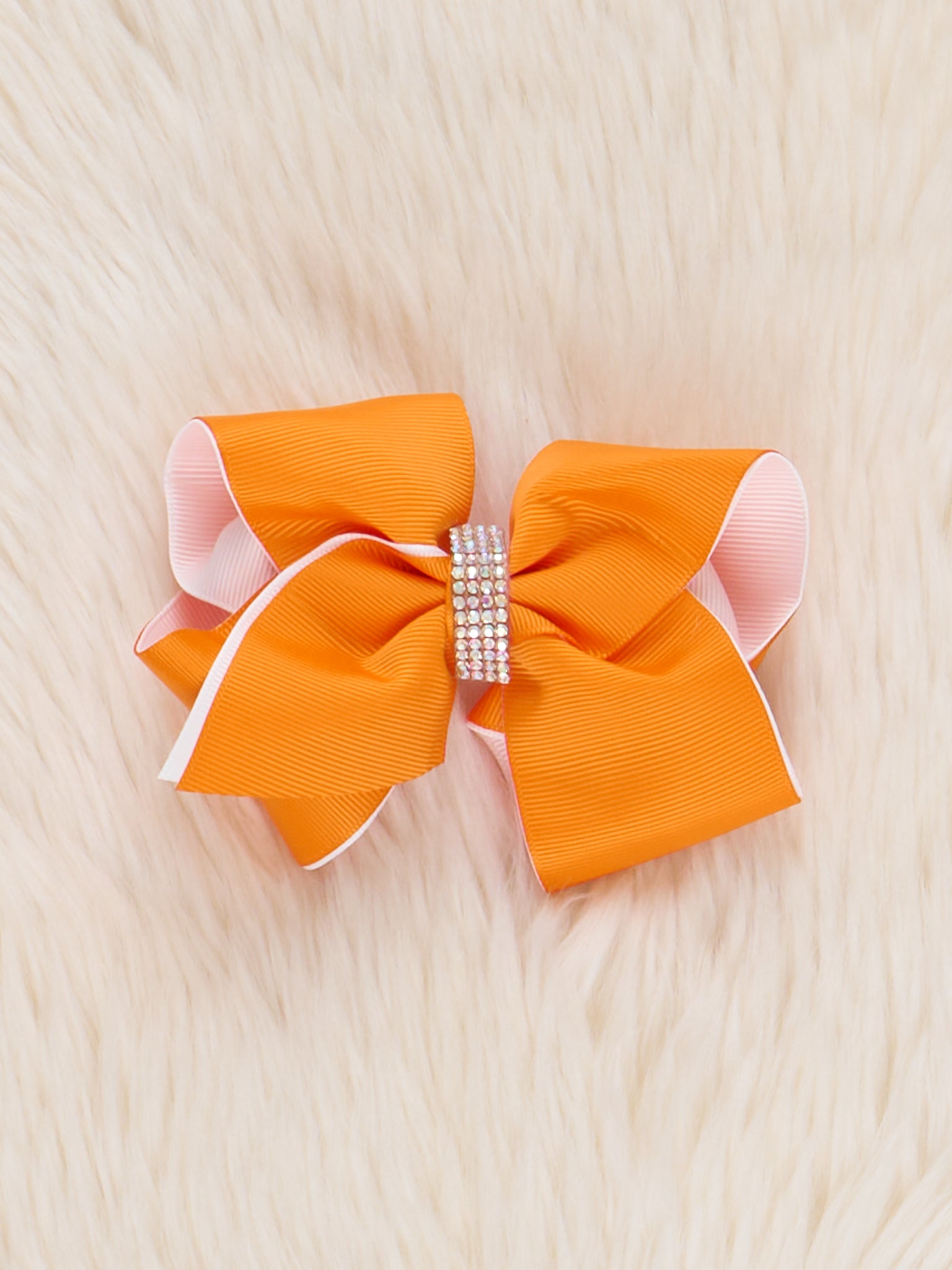 Rhinestone Collegiate Team Bow - 5 Inch - Marie Nicole Clothing