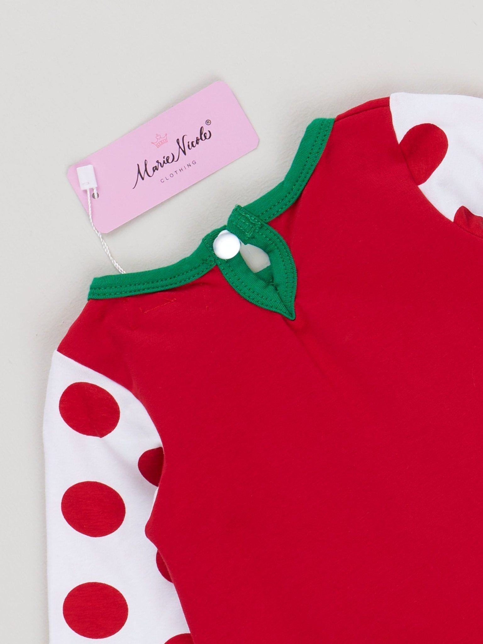 Christmas Reindeer Romper Pajamas - Girls - Marie Nicole Clothing