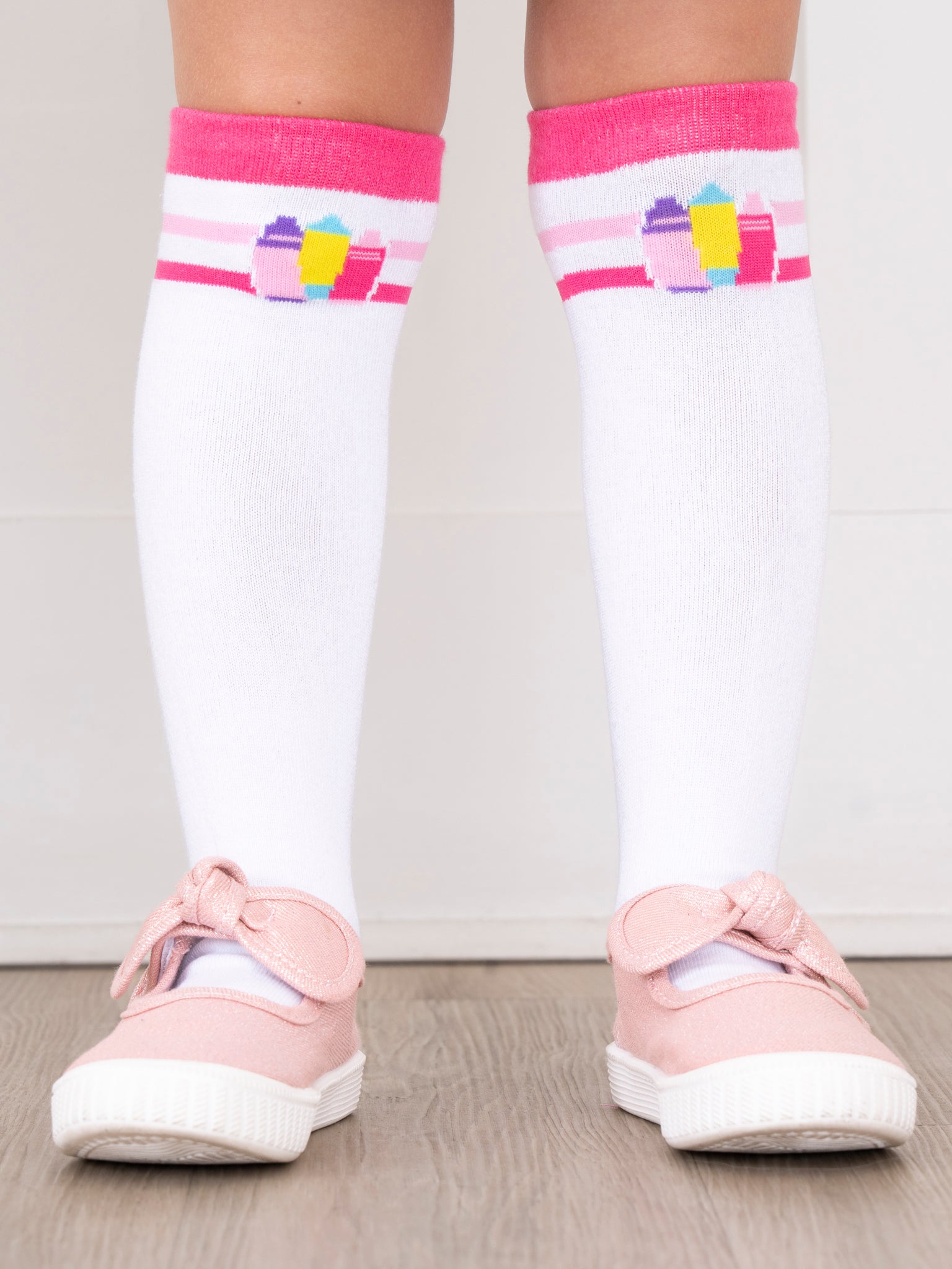 Cutie Crayons Knee Socks - Marie Nicole Clothing