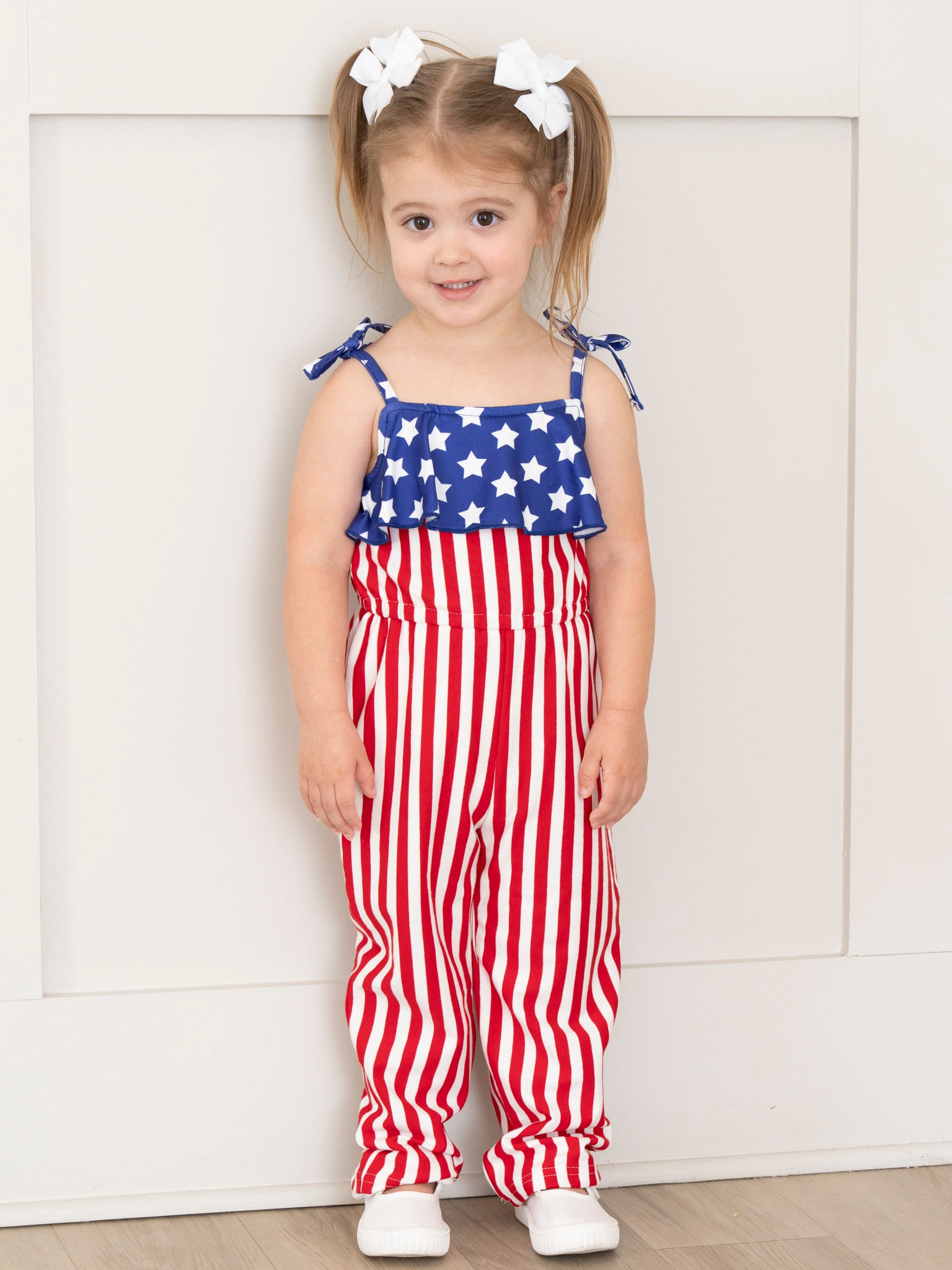 American Stars & Stripes Jumpsuit - Marie Nicole Clothing