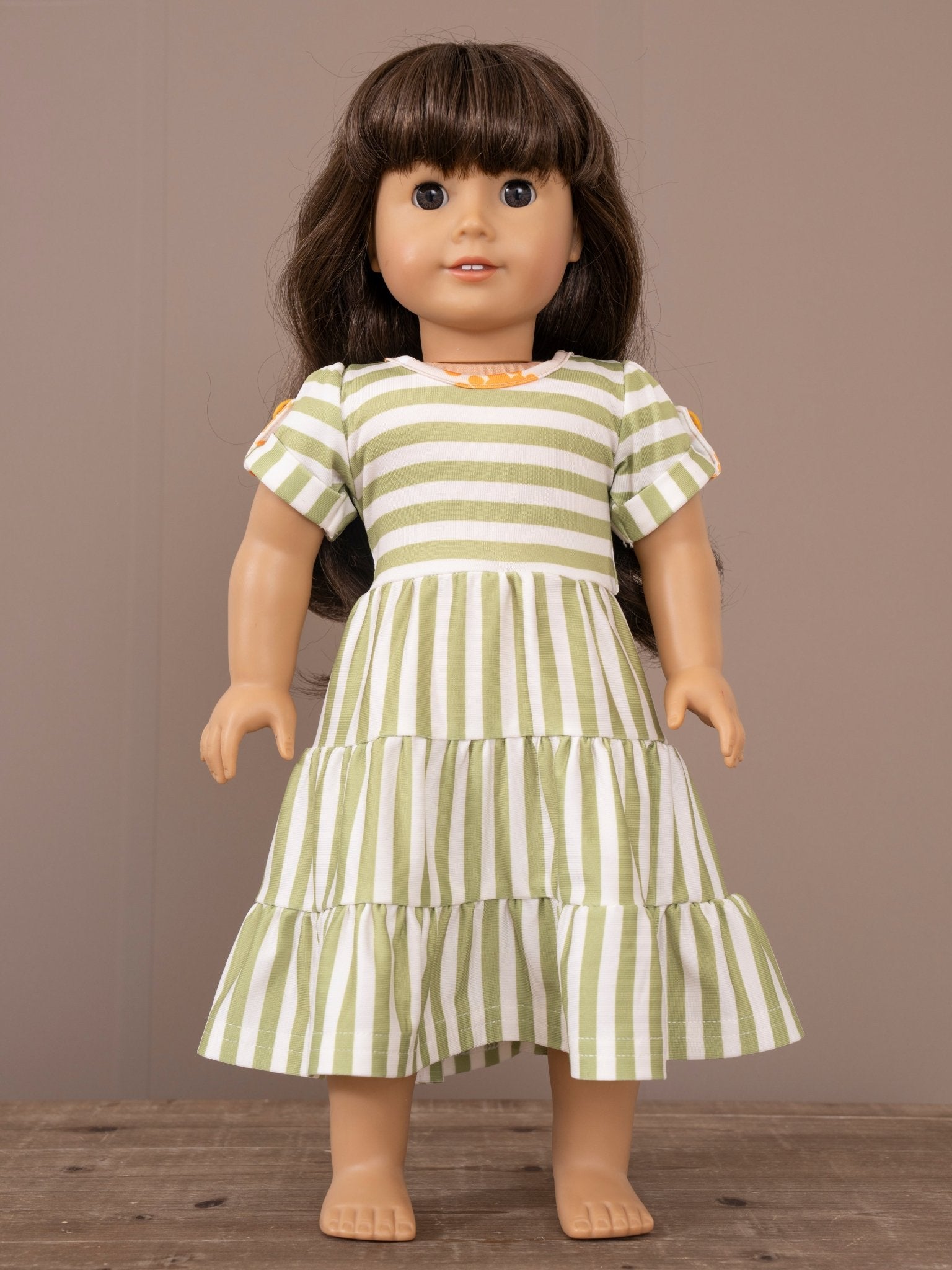 Daisy Janes Tiered Ruffle Doll Dress - Marie Nicole Clothing