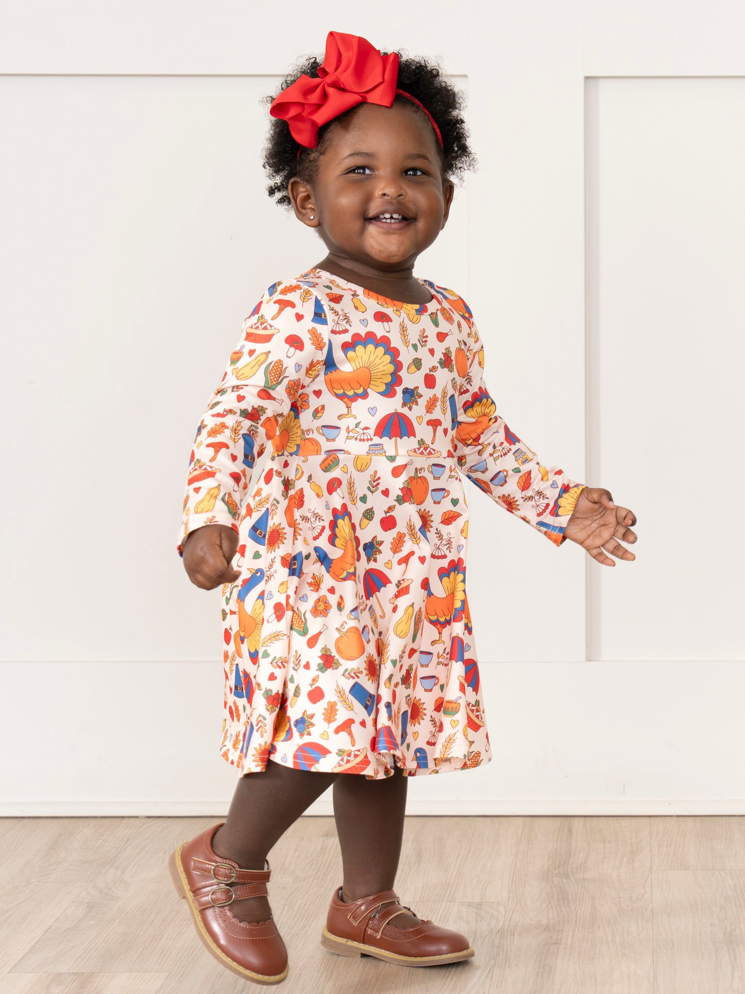 Turkey Pie Swing Dress - Marie Nicole Clothing