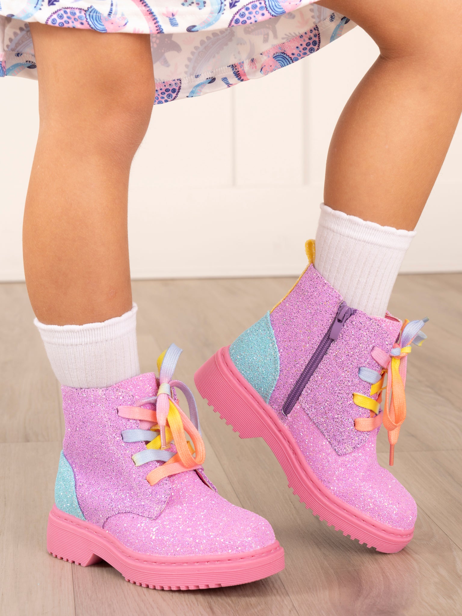 Unicorn Shimmer Boot - Marie Nicole Clothing