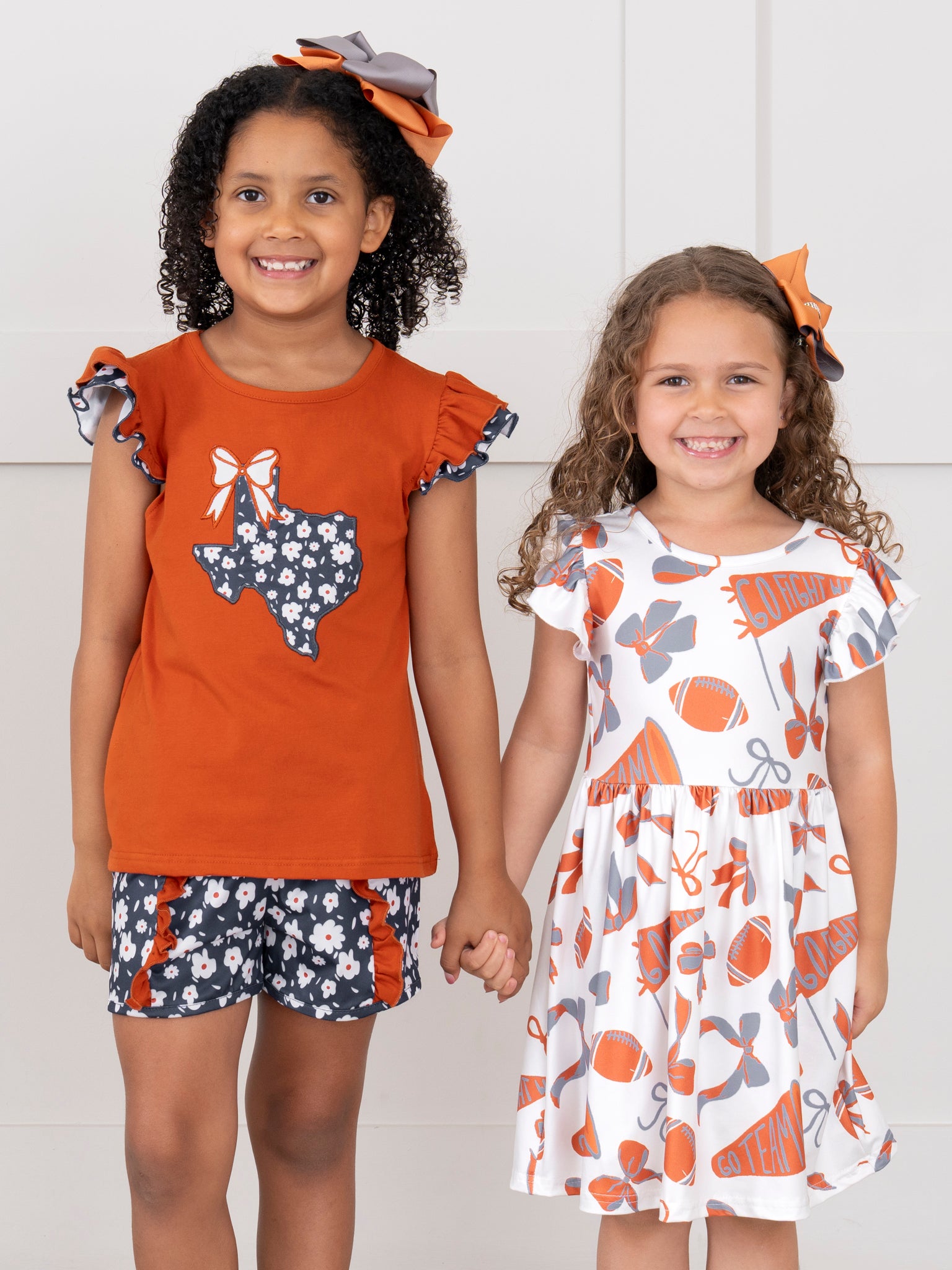 Go Team Flutter Swing Dress - Texas - Marie Nicole Clothing