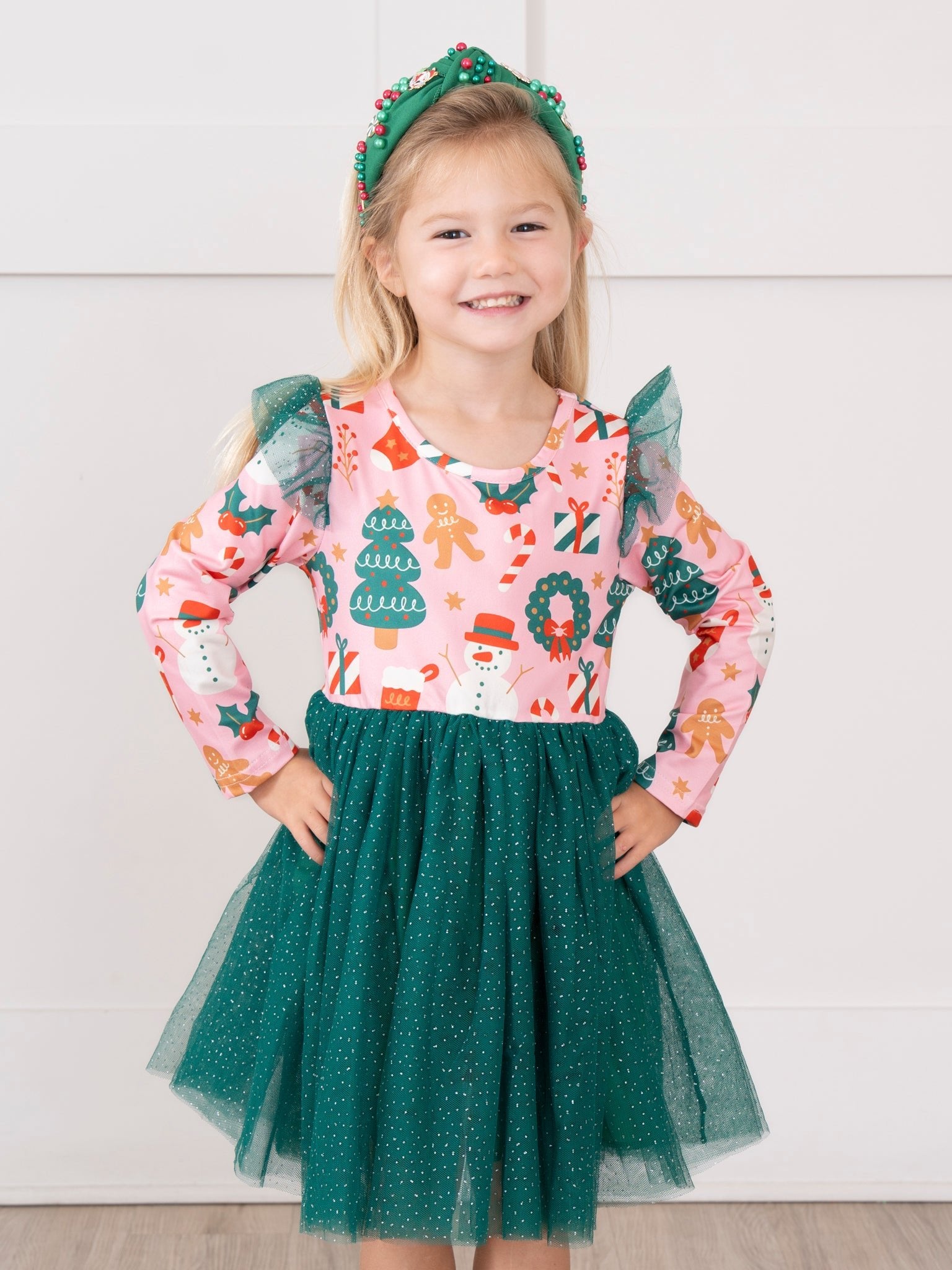 Christmas Party Tulle Dress S(2yrs) Christmas Party Tulle Dress S(2yrs)
