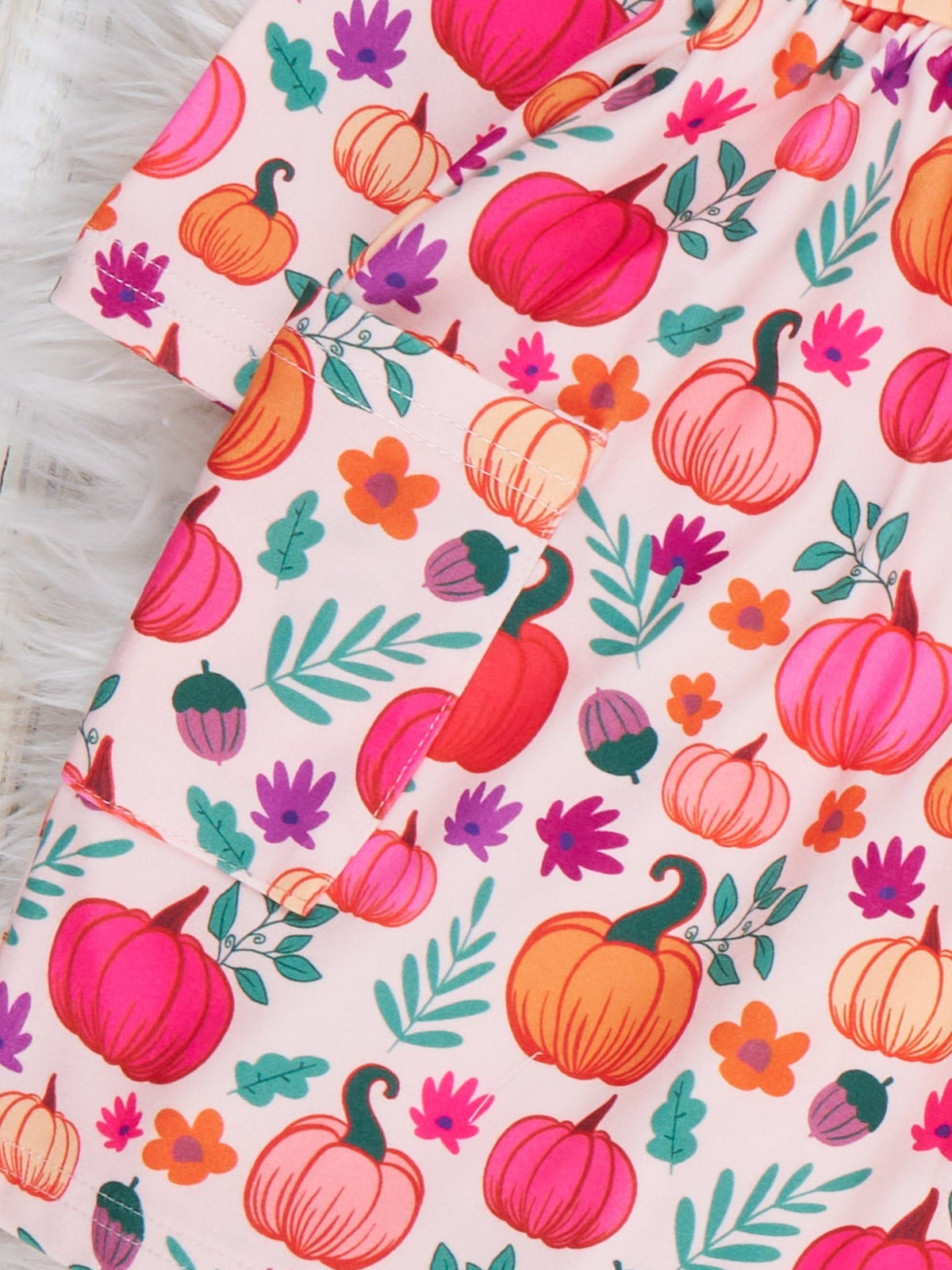Pumpkin Meadow Pocket Dress - Marie Nicole Clothing