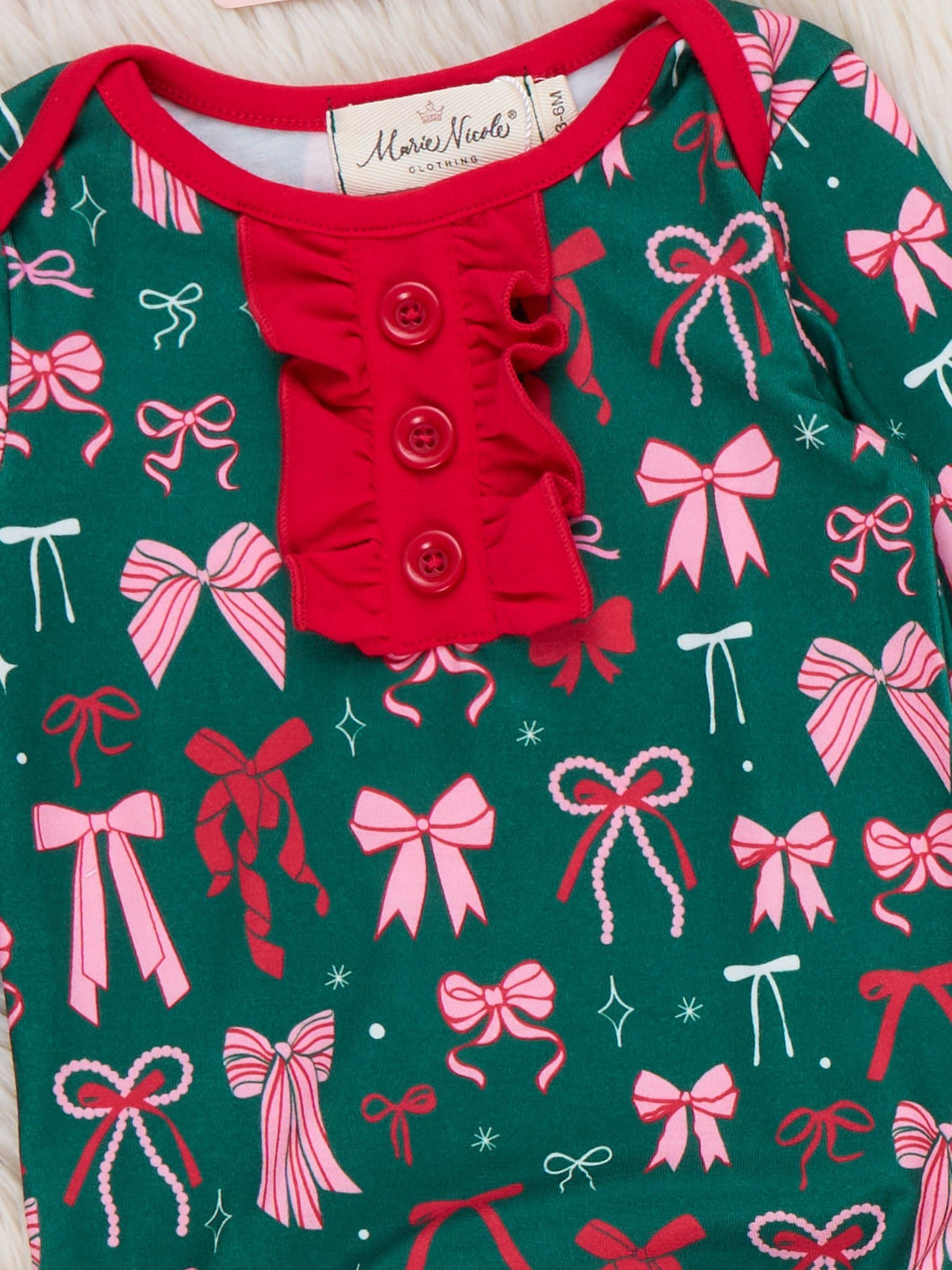 Merry Bows Knotted Gown - Marie Nicole Clothing