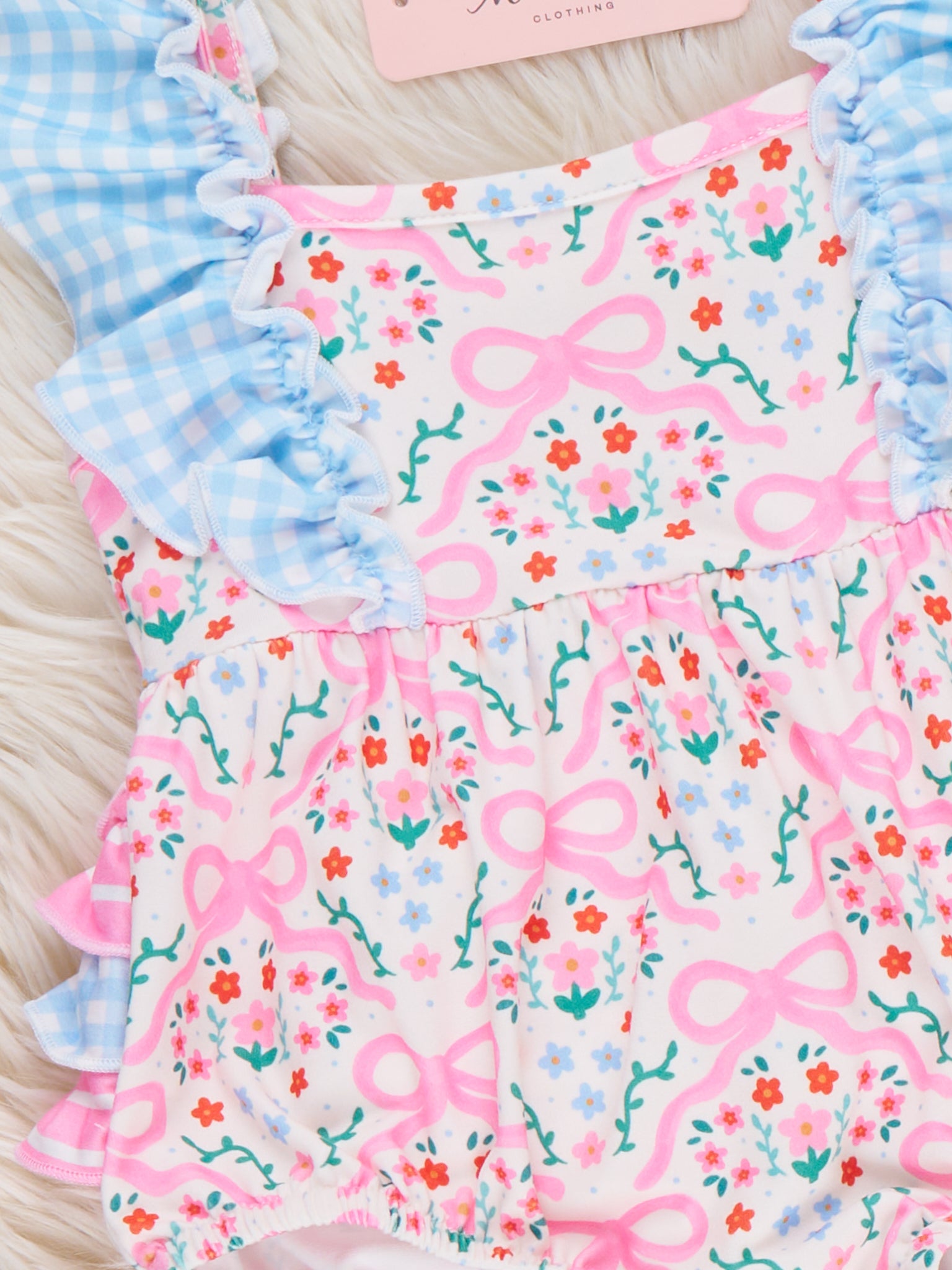 Garden Twirl Bubble Romper - Marie Nicole Clothing