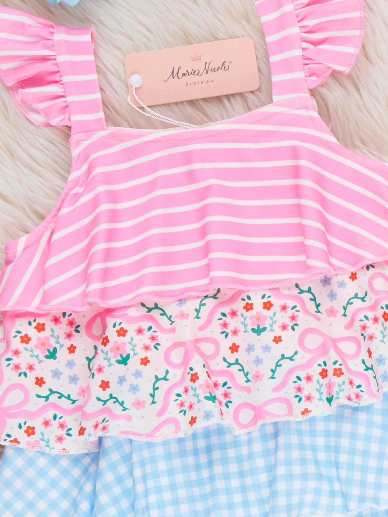 Garden Twirl Tiered Outfit - Marie Nicole Clothing