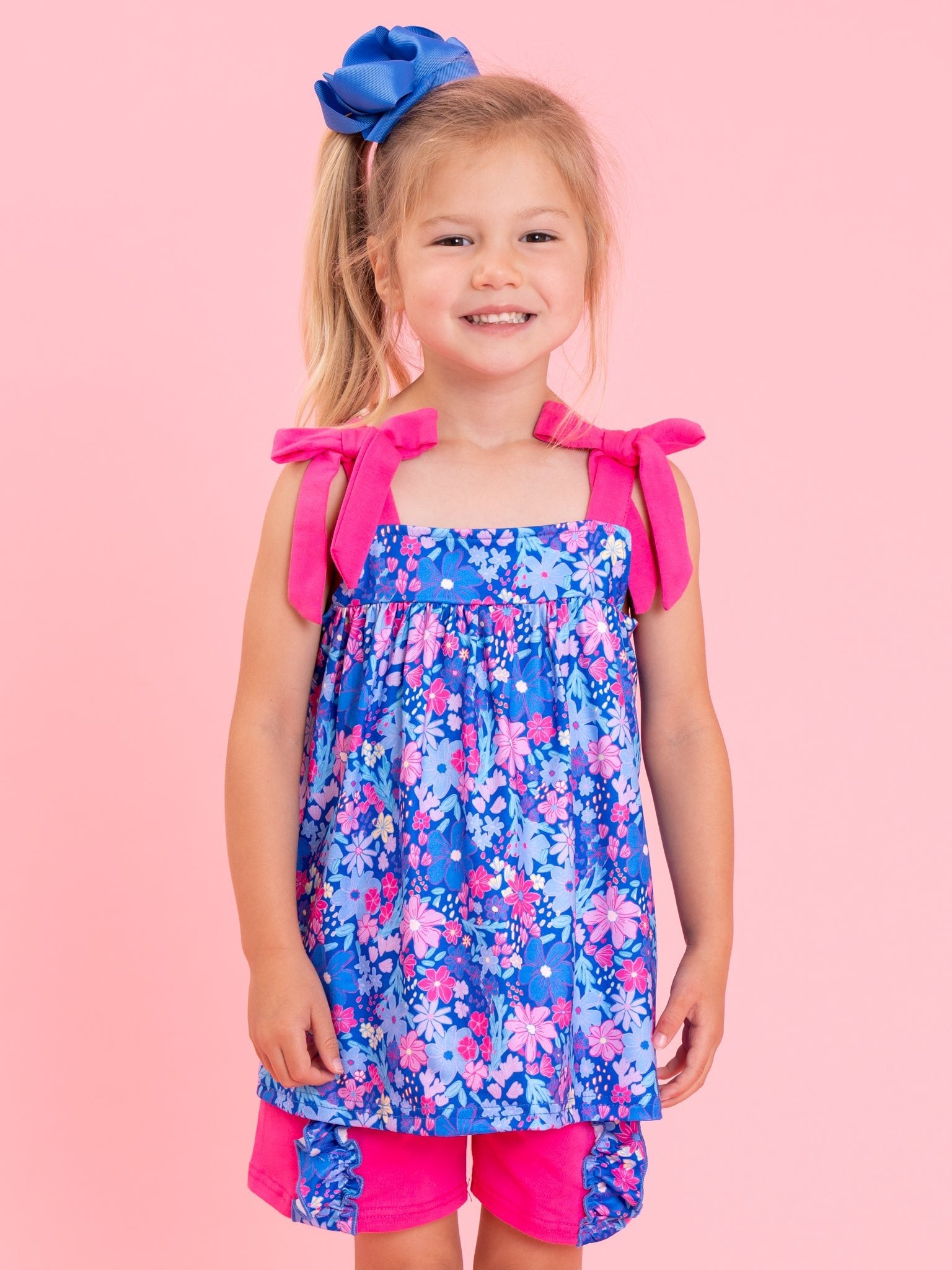 Blue Easter Bunny Dress - Marie Nicole Clothing Blue Easter Bunny Dress - Marie Nicole Clothing