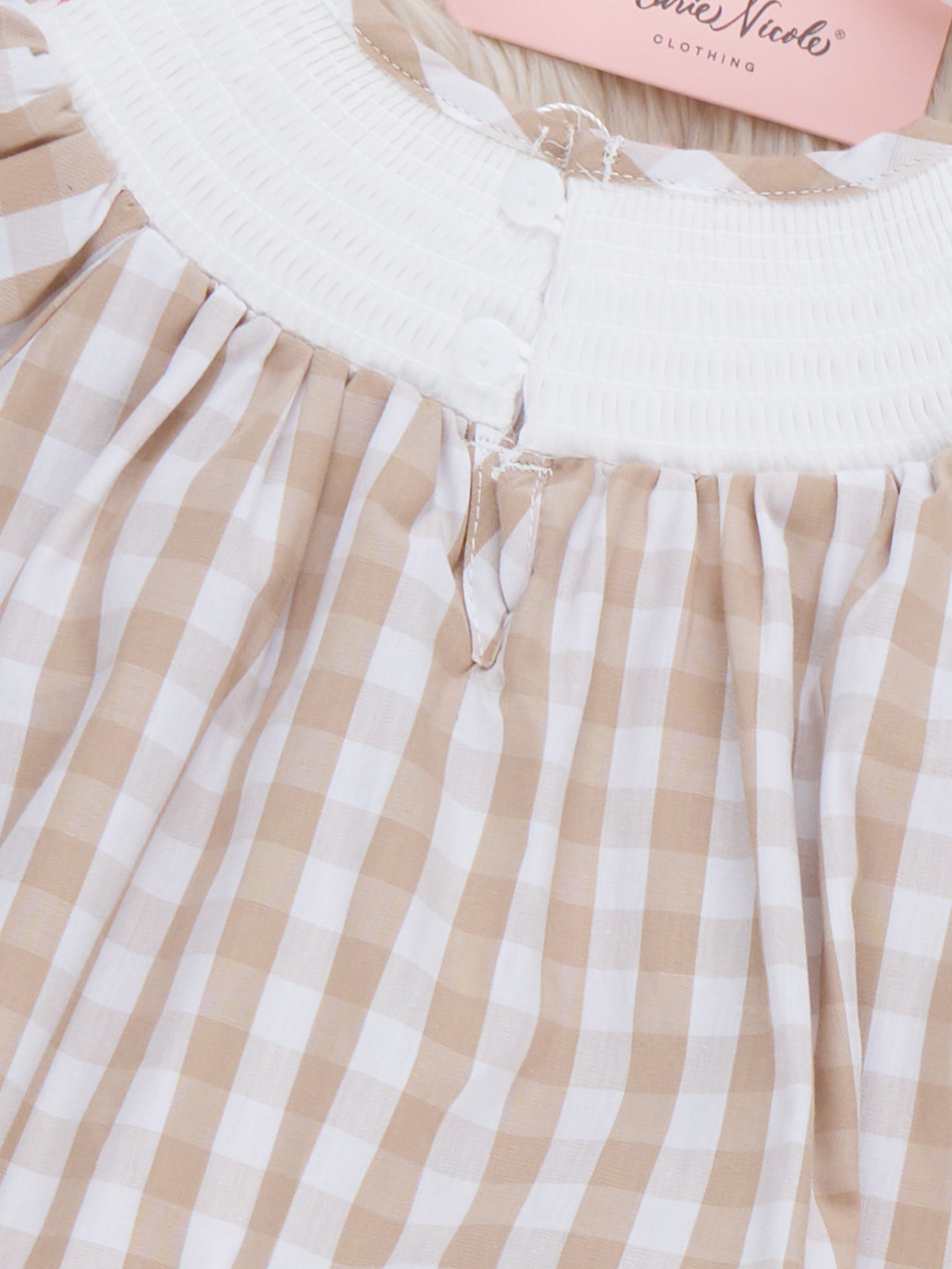 Little Pony Meadow Smocked Bubble Romper - Marie Nicole Clothing