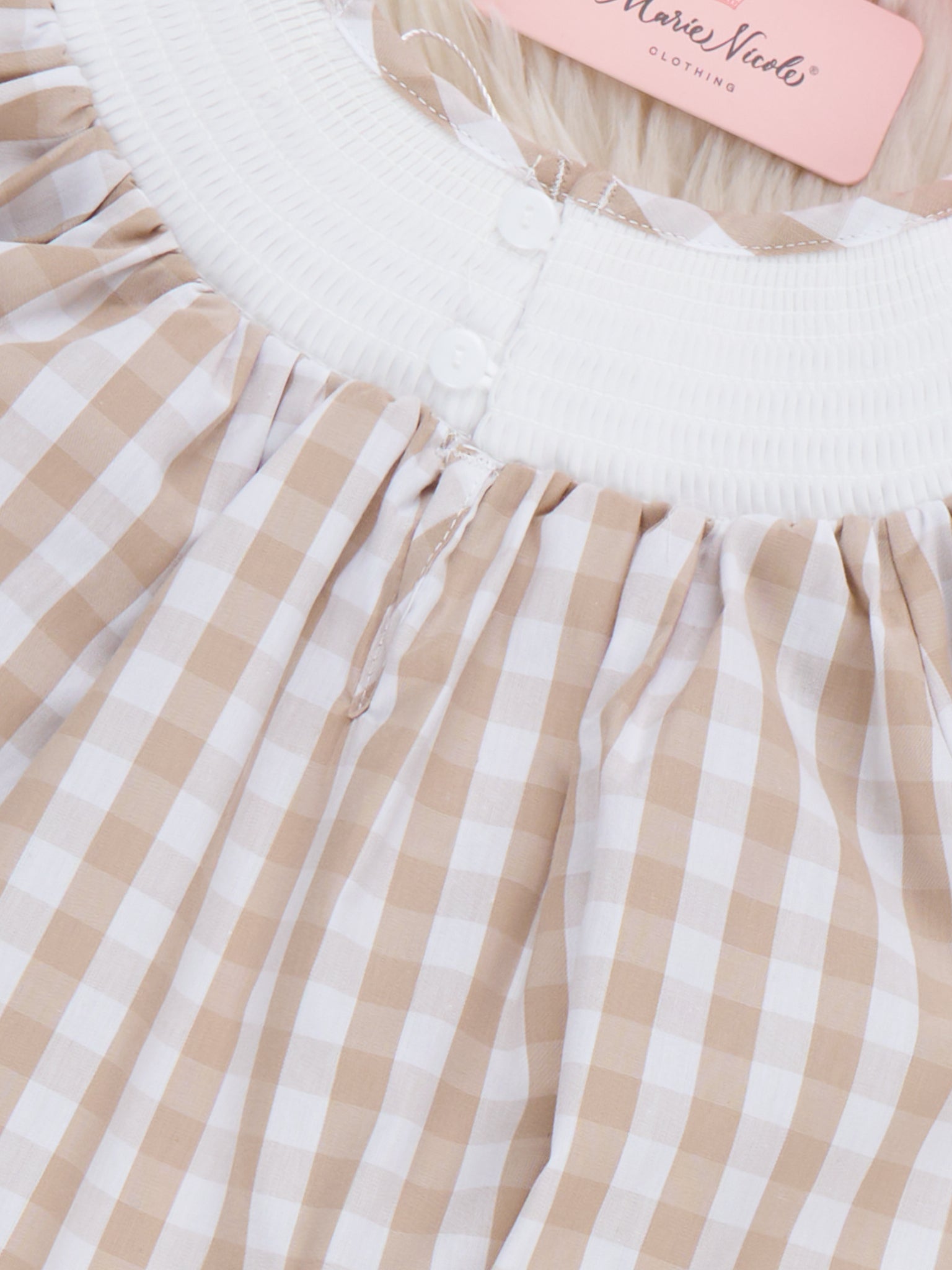Little Pony Meadow Smocked Dress - Marie Nicole Clothing