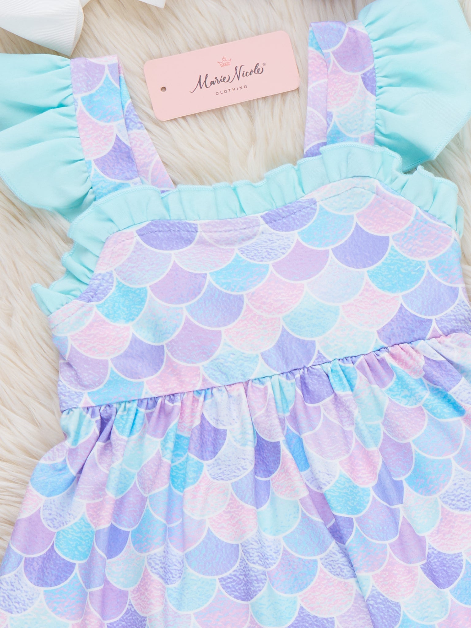 Mermaid Dreams Ruffle Outfit - Marie Nicole Clothing