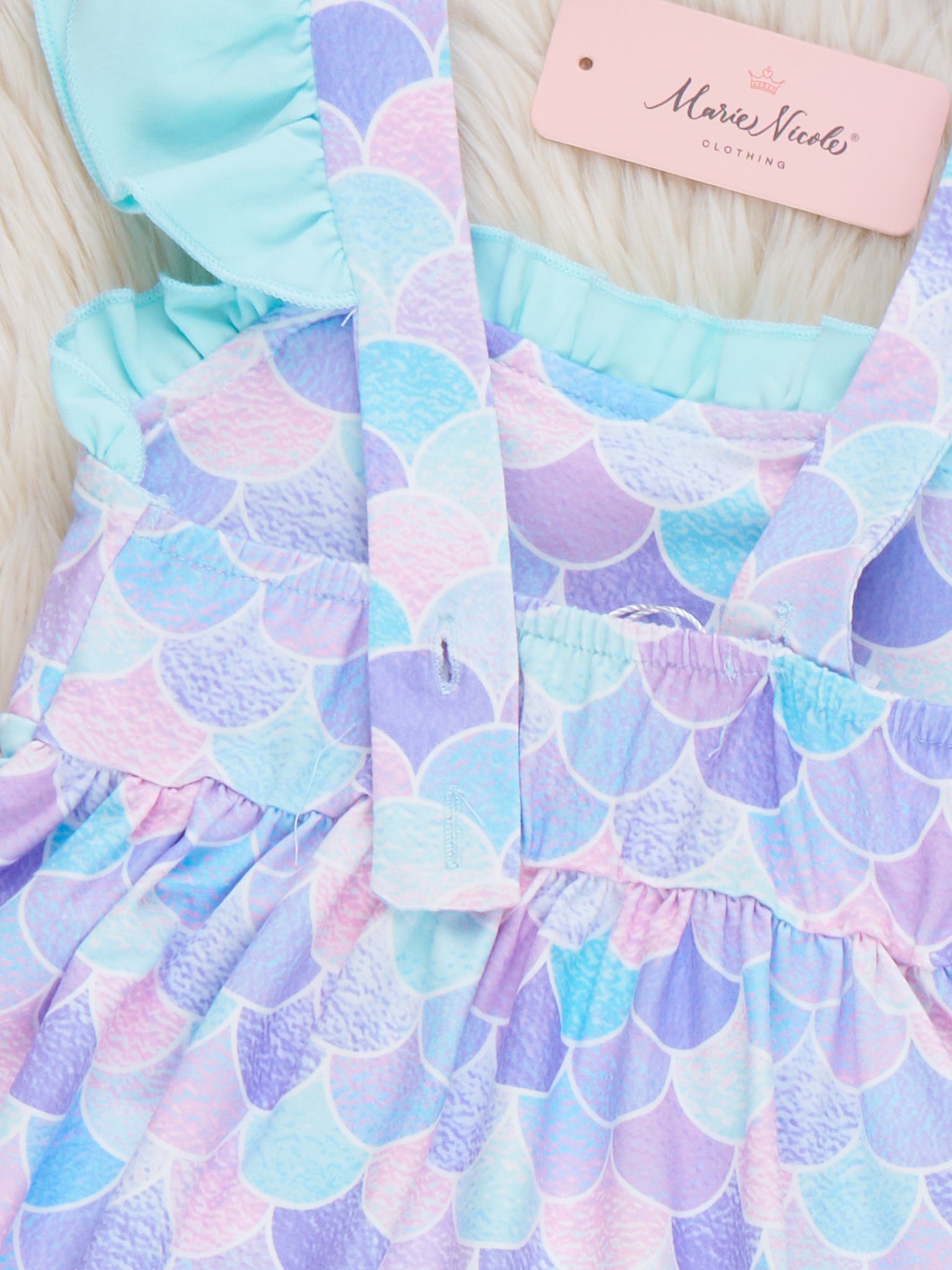 Mermaid Dreams Ruffle Outfit - Marie Nicole Clothing