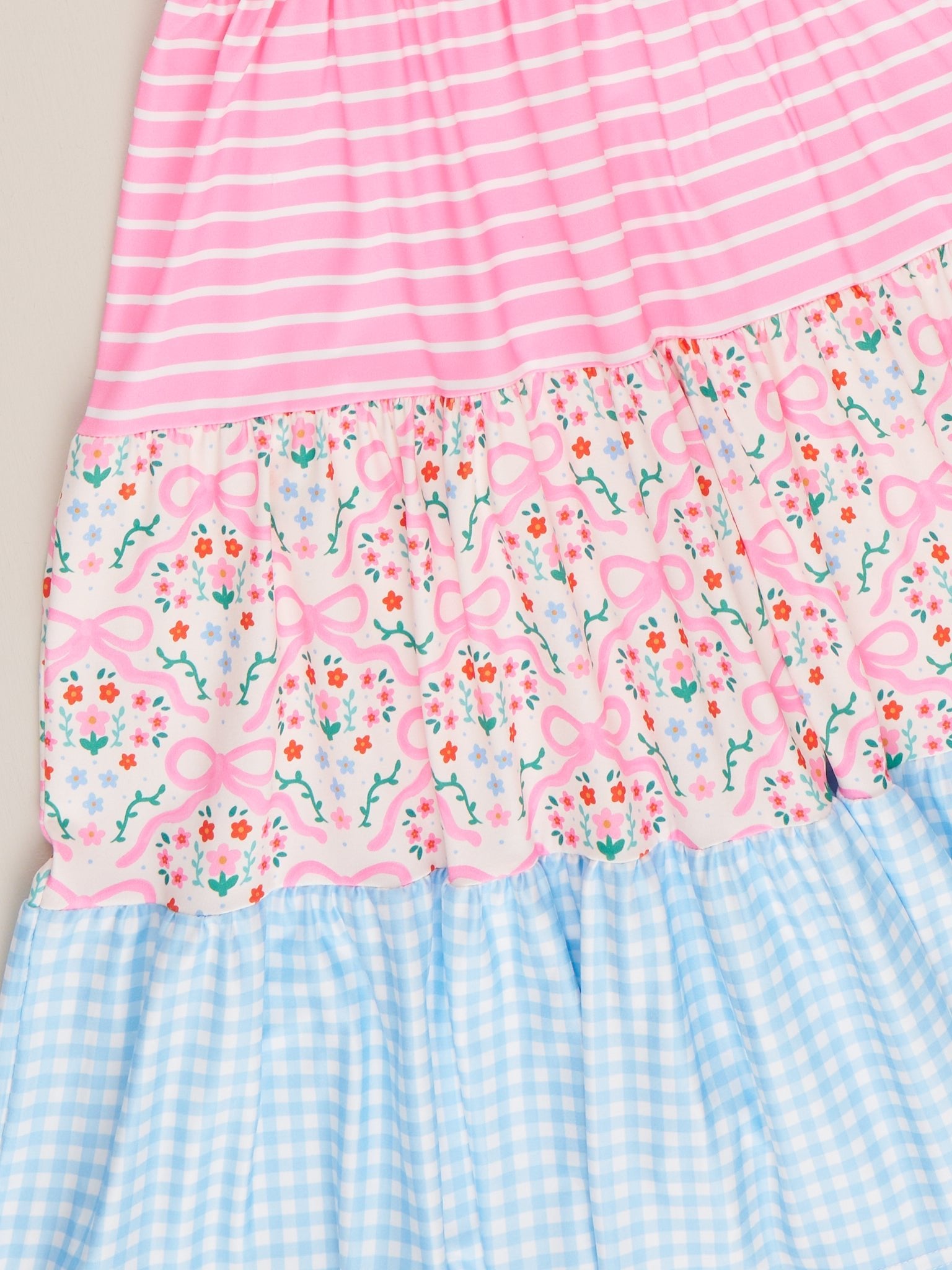 Mom & Me Garden Twirl Tiered Dress - Marie Nicole Clothing
