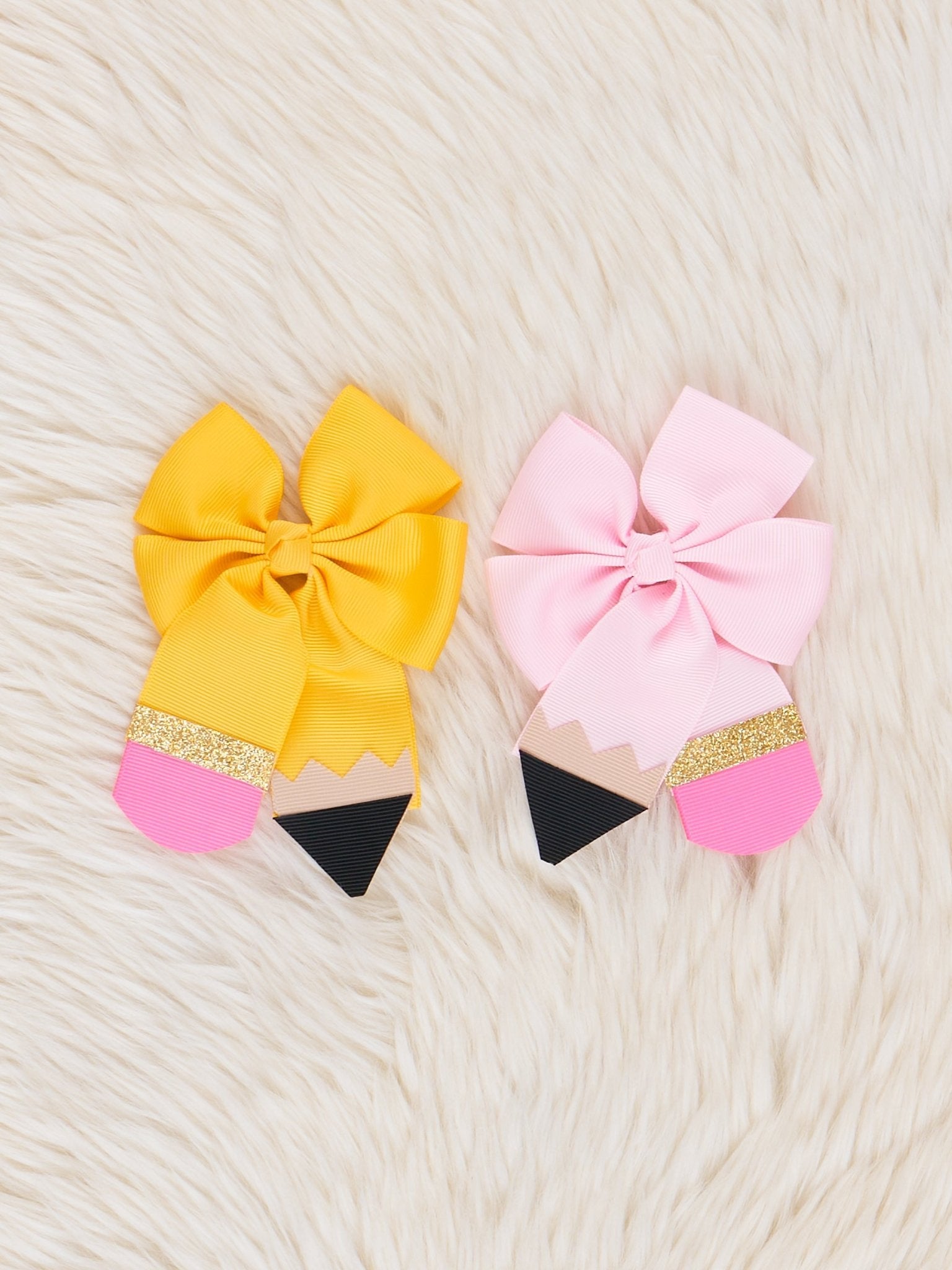 No. 2 Pencil Bow - Marie Nicole Clothing