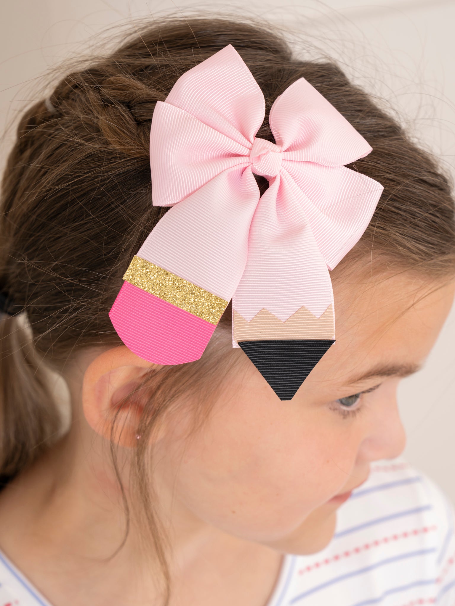 No. 2 Pencil Bow - Marie Nicole Clothing
