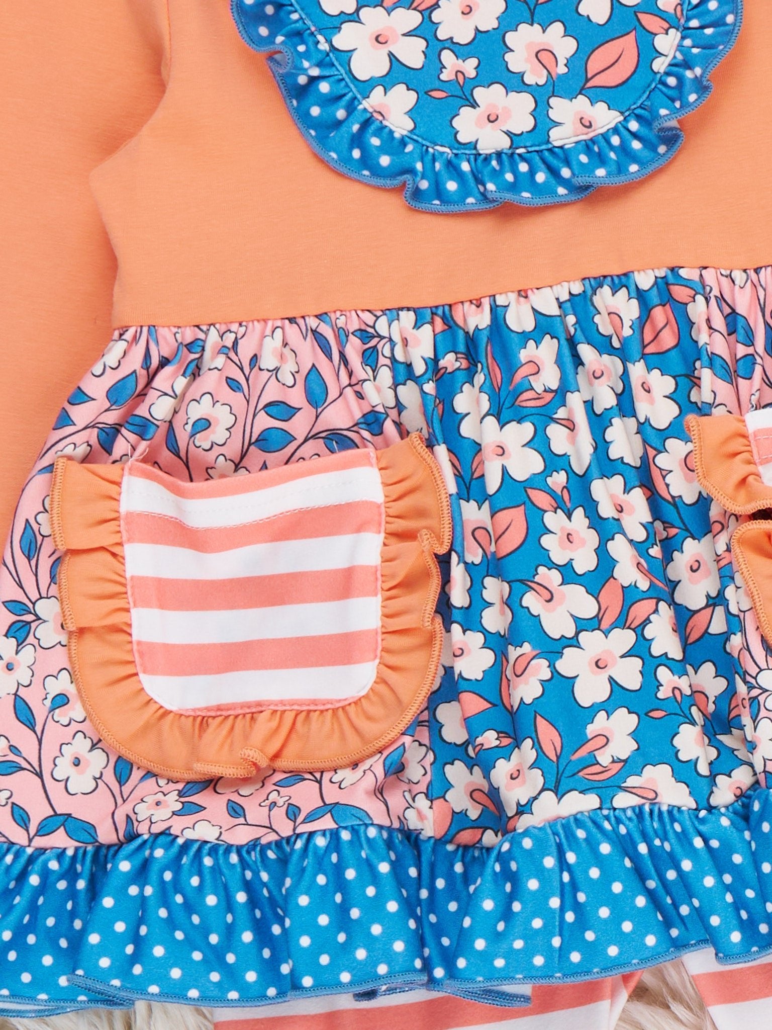 Harvest Patch Pocket Flara Bells Outfit - Marie Nicole Clothing