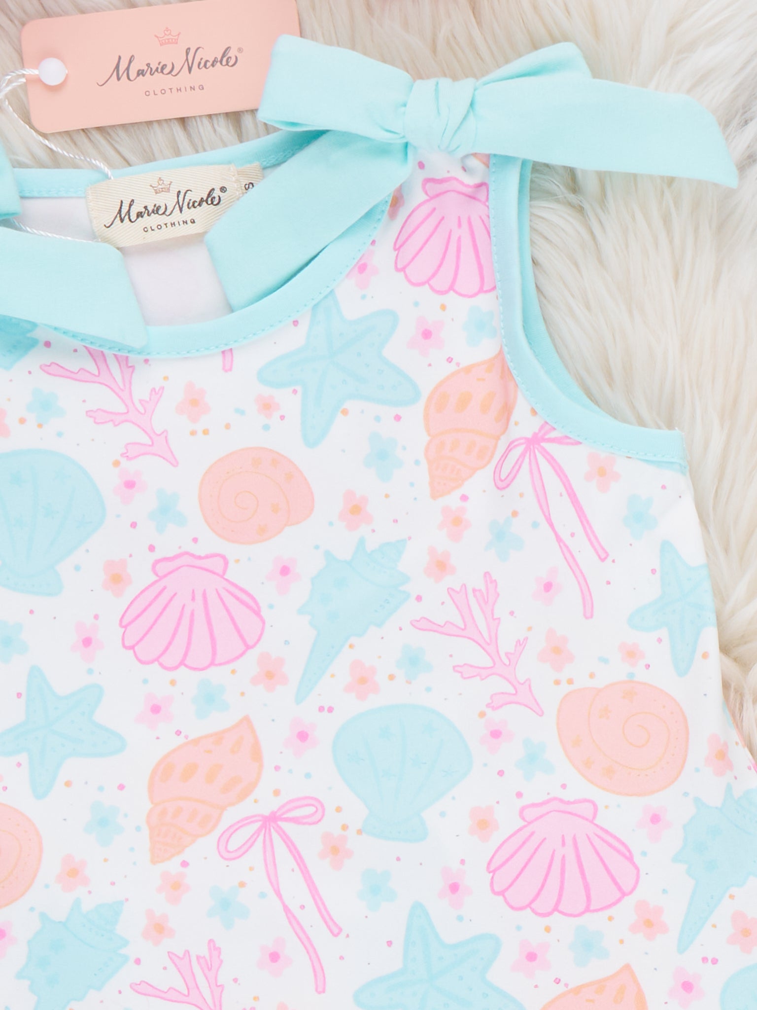 Seashell Garden Tank Outfit - Marie Nicole Clothing