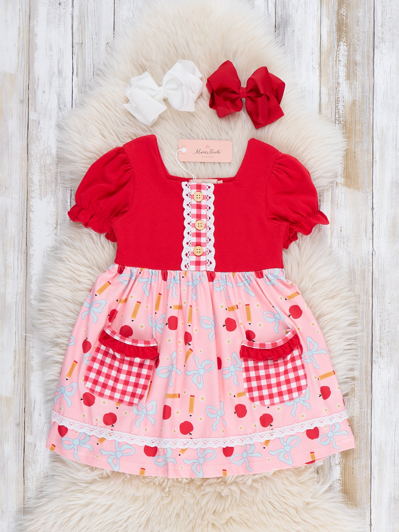 sibling holiday dresses Red Christmas Sibling Outfit Set, Matching Candy Cane Dress & Romper, Holiday Smocked Outfit, Big Sister Little Sister Christmas Clothes