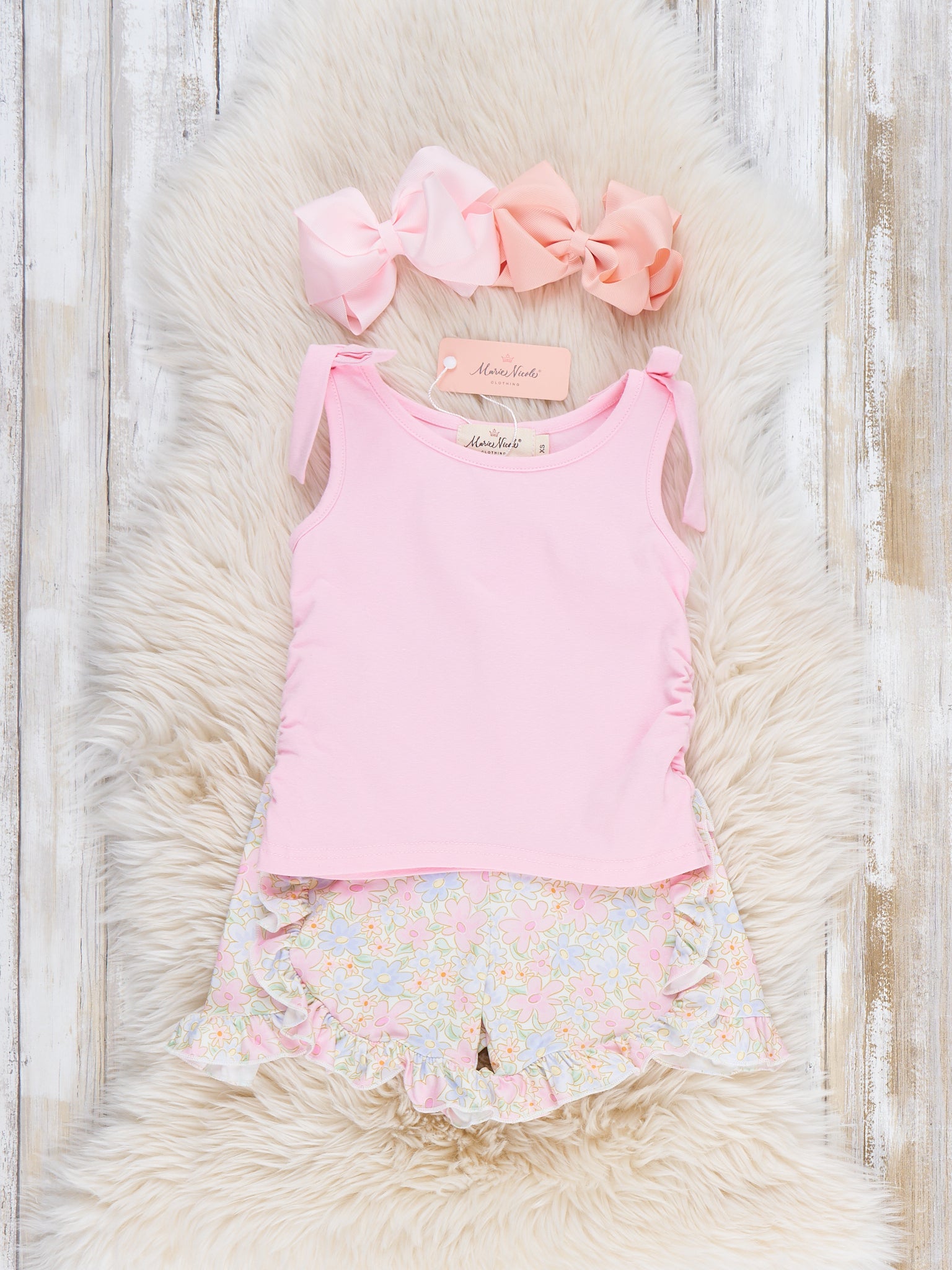 Sweet Meadow Ruffle Outfit - Marie Nicole Clothing