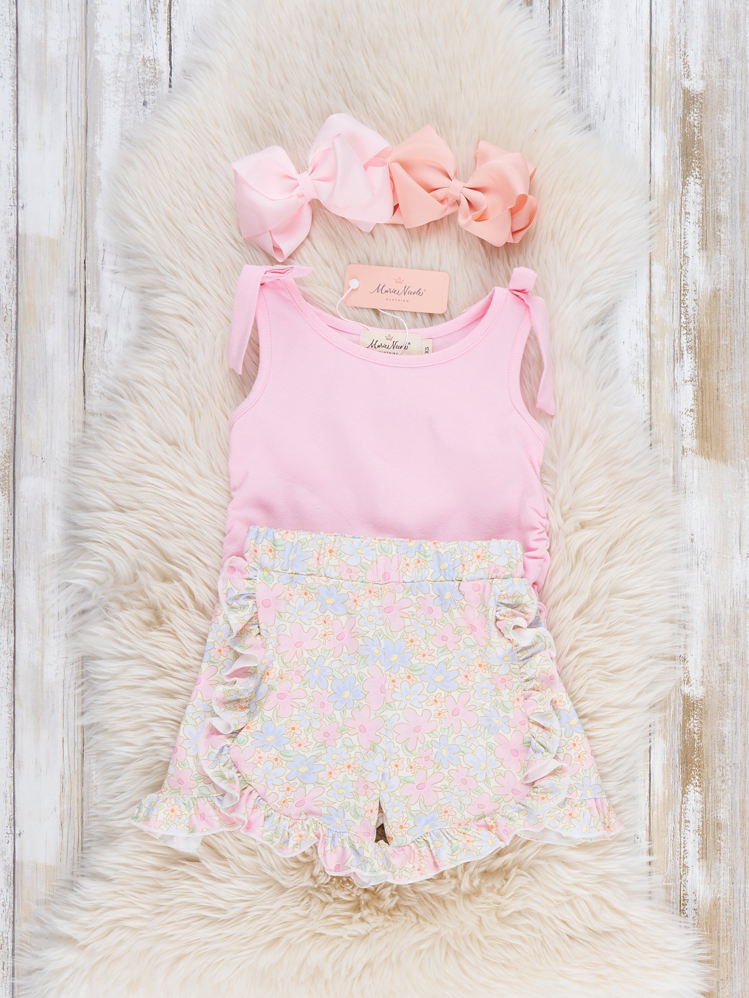 Sweet Meadow Ruffle Outfit - Marie Nicole Clothing