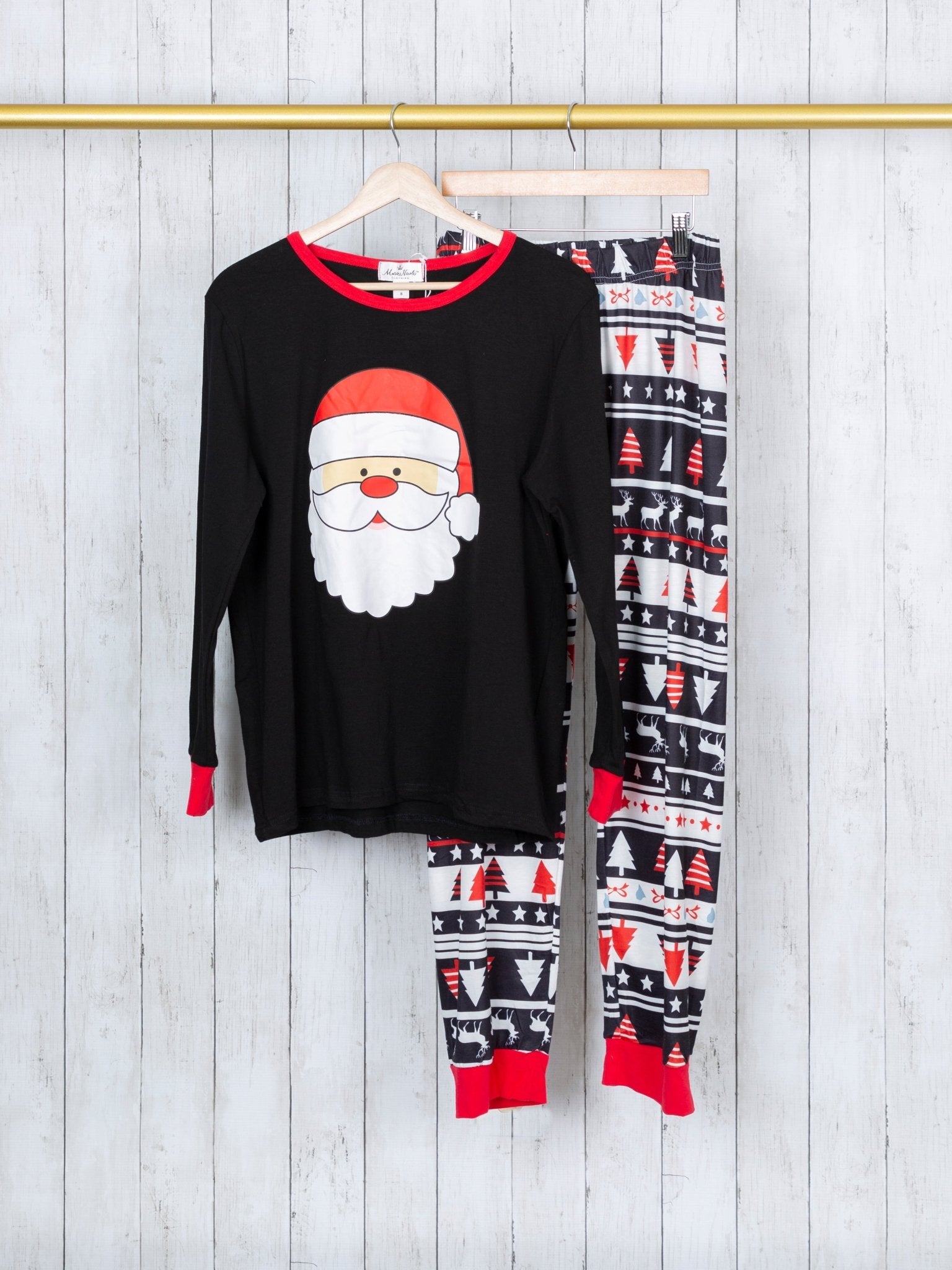 Family Santa Christmas Pajamas - Marie Nicole Clothing