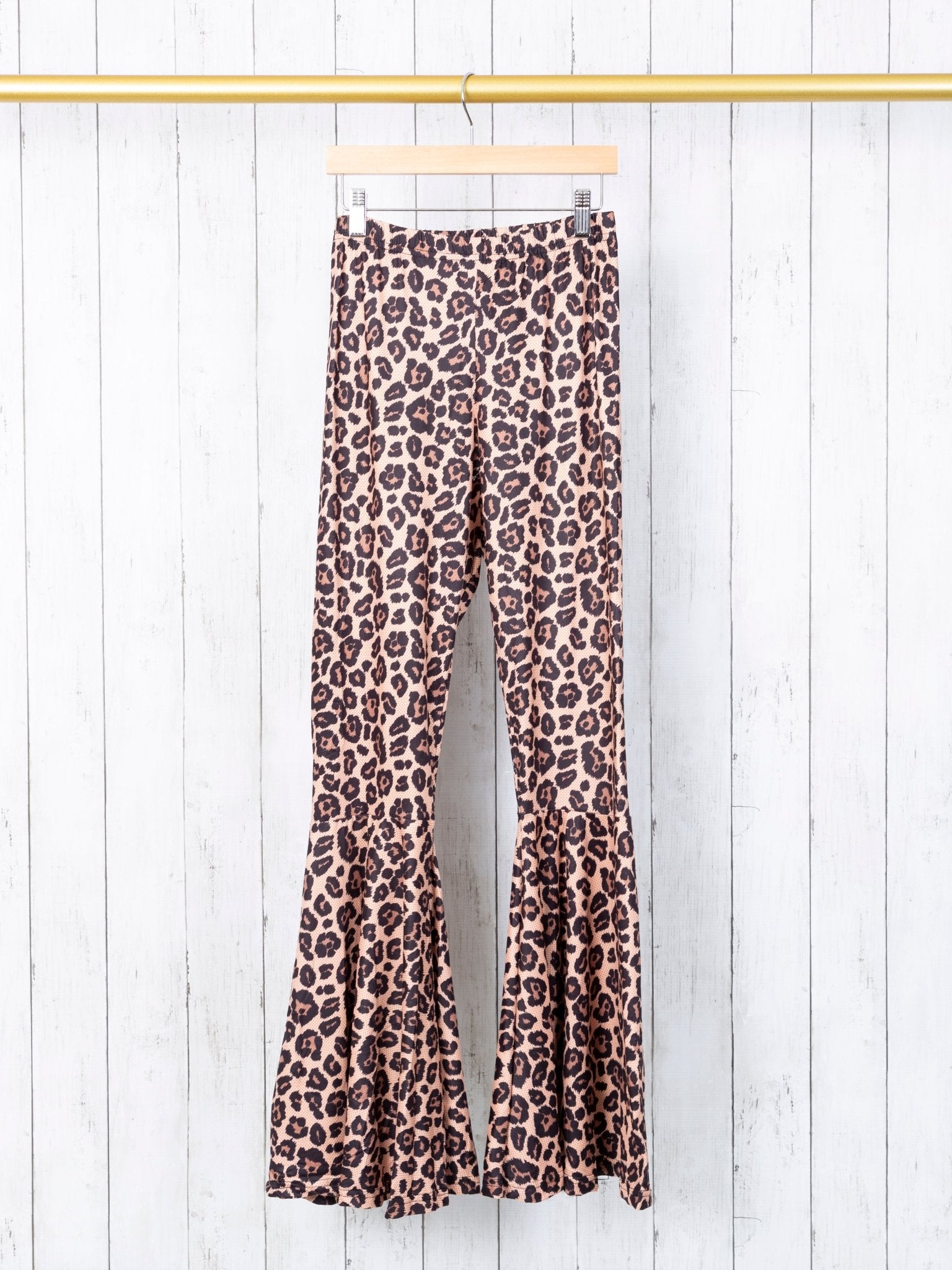 Mom & Me Leopard Bell Bottoms - Marie Nicole Clothing