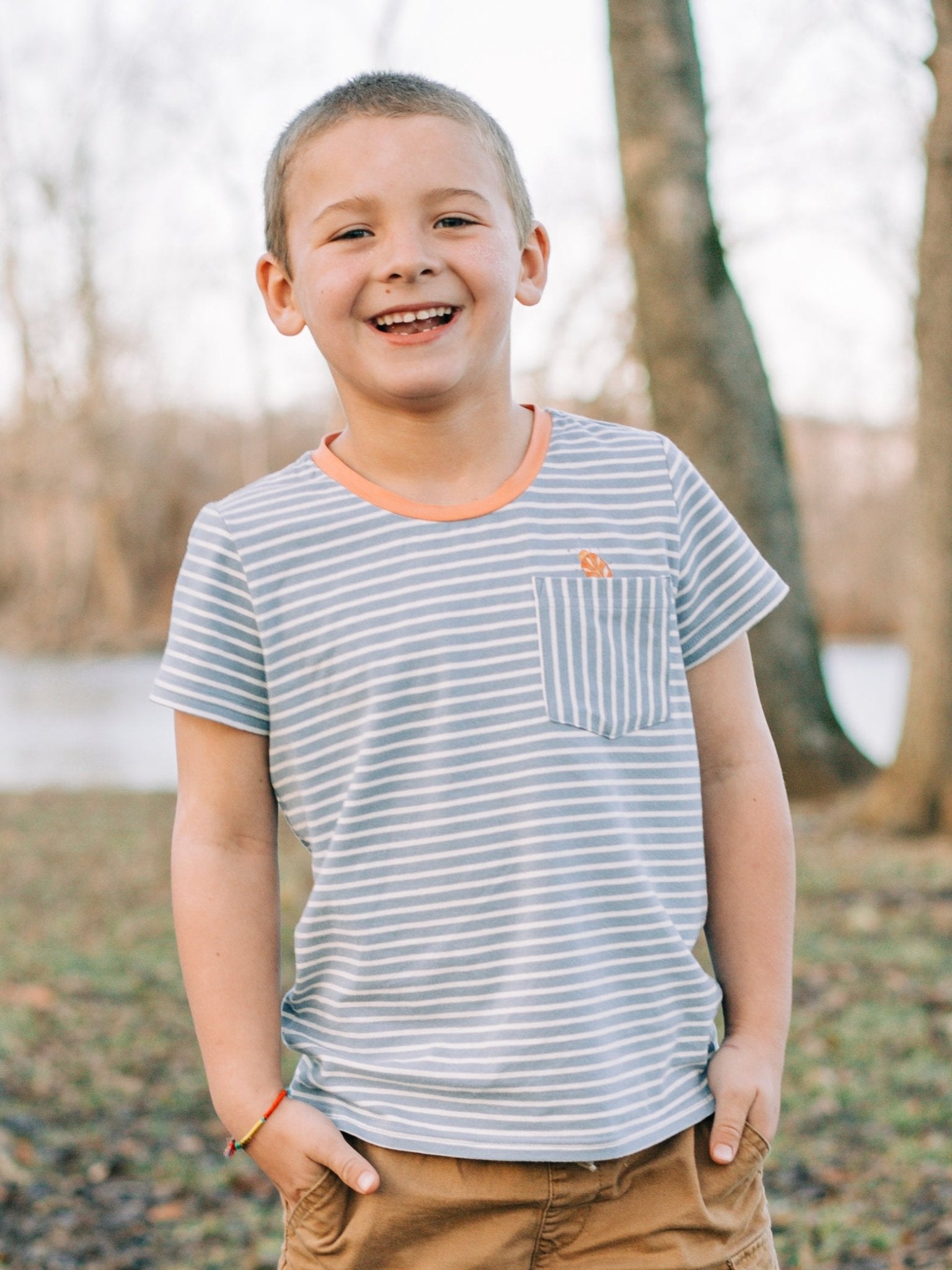 Tennessee Garden Striped Shirt - Marie Nicole Clothing