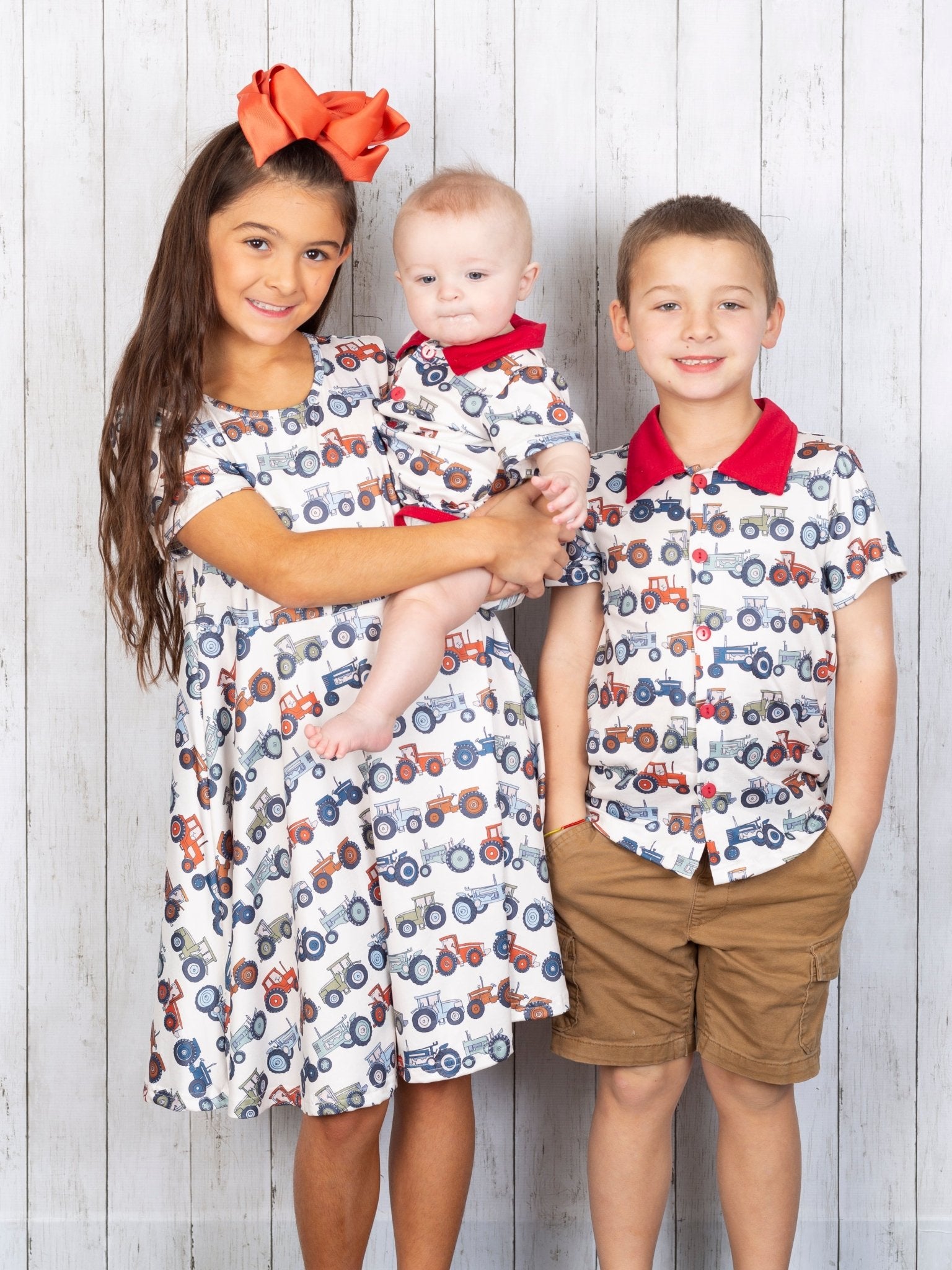 Tractor Swing Dress - Marie Nicole Clothing