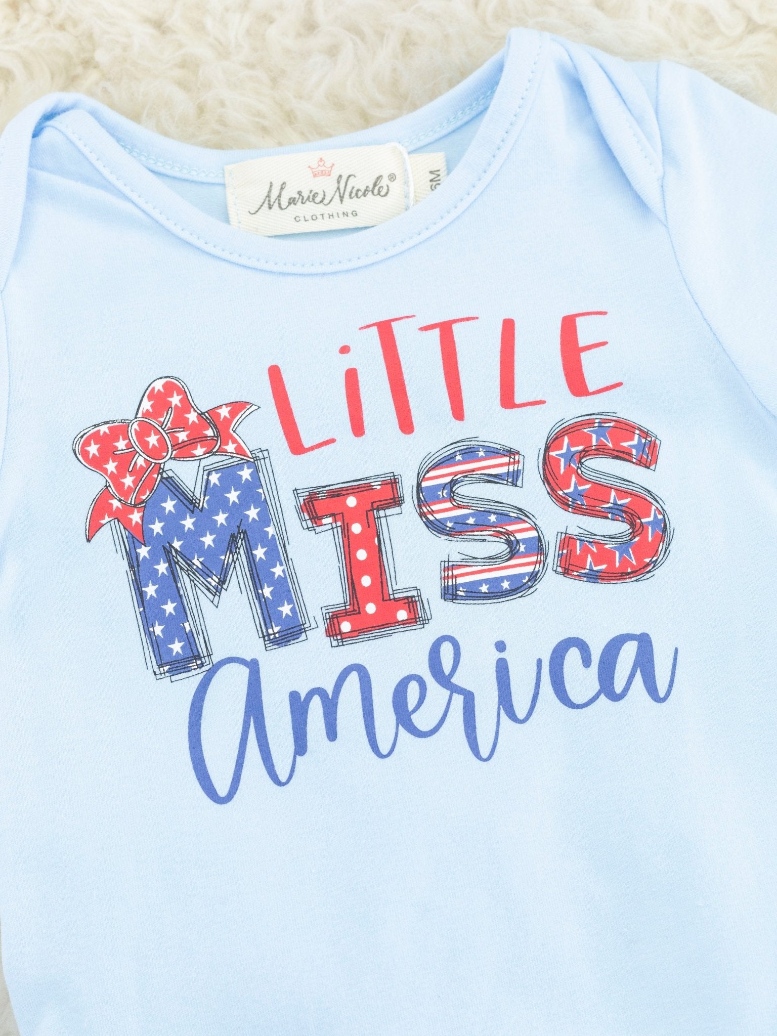 "Little Miss America" Popsicle Bloomers Outfit - Marie Nicole Clothing