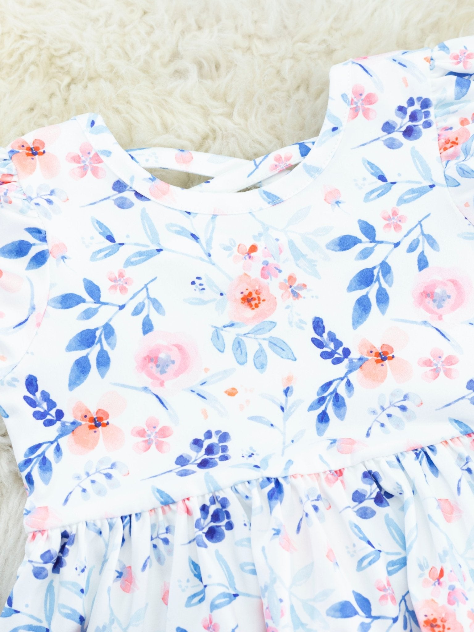 Tiered Buttercup Ruffle Dress - Marie Nicole Clothing