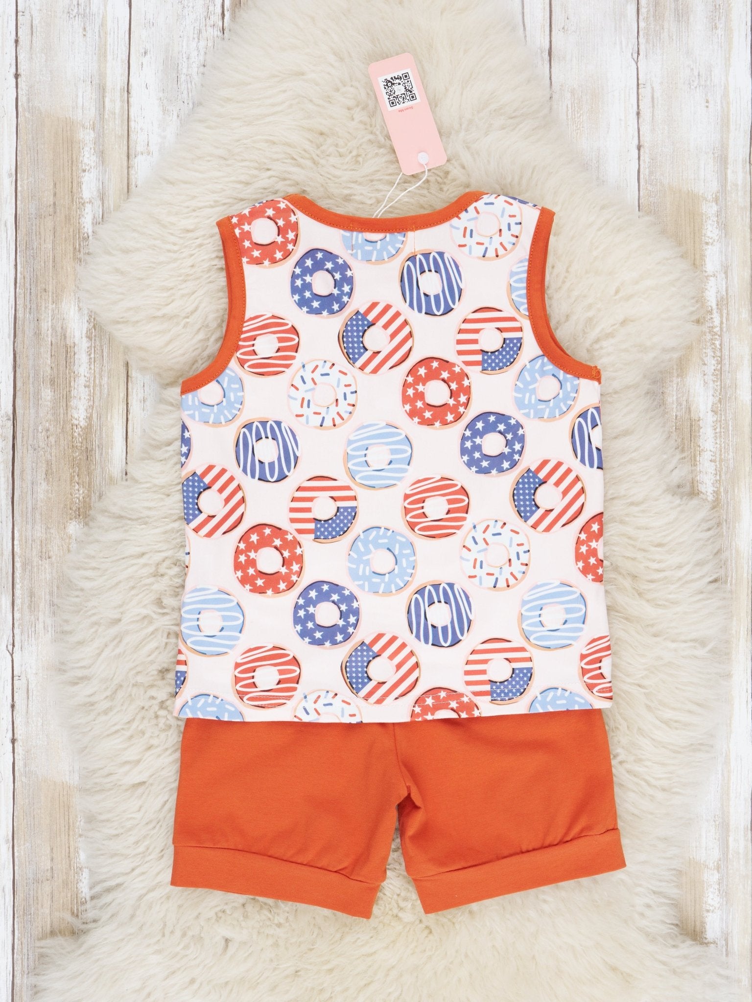 Patriotic Donut Outfit - Marie Nicole Clothing