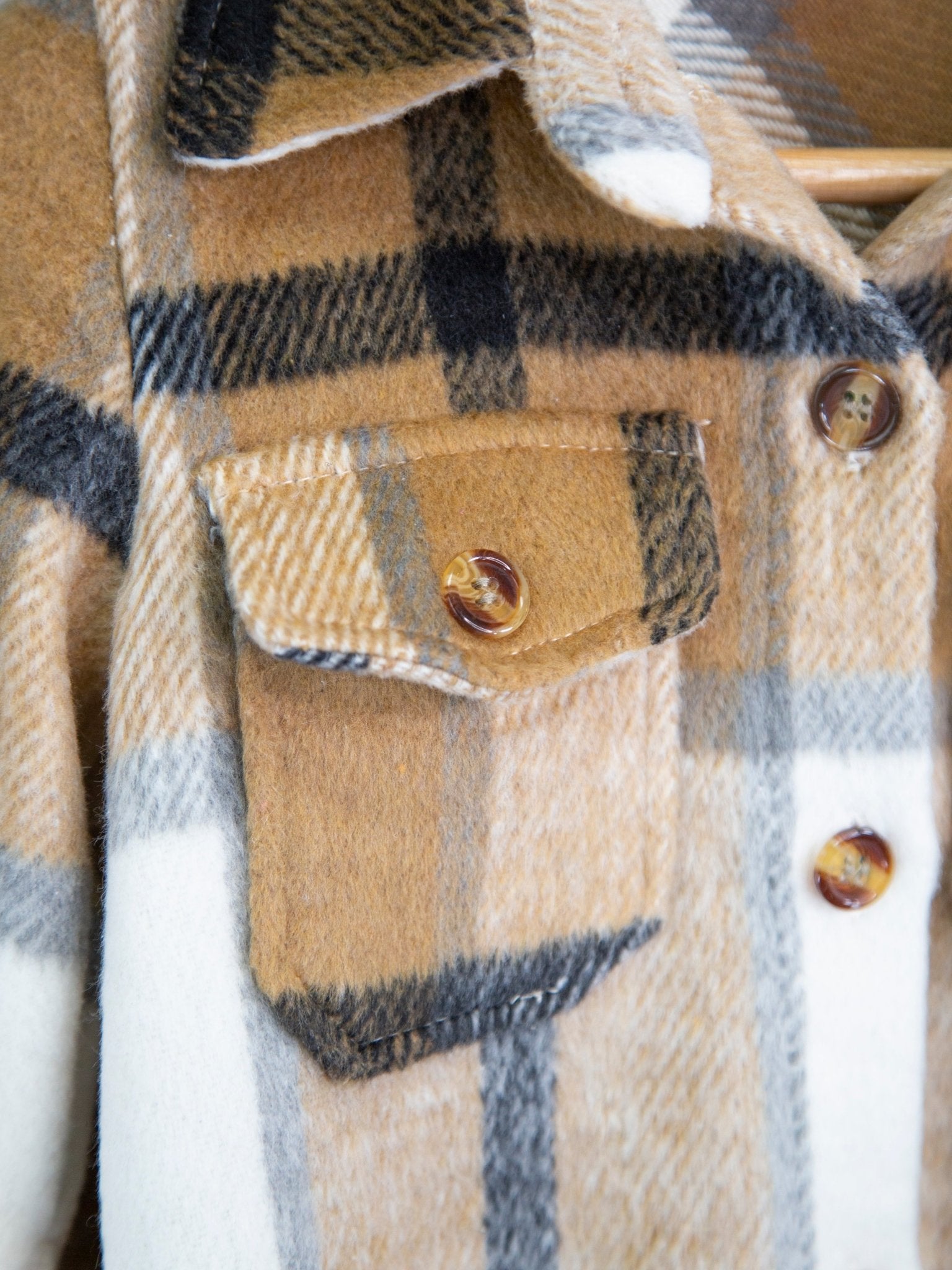 Mom & Me Brown & Cream Flannel - Marie Nicole Clothing