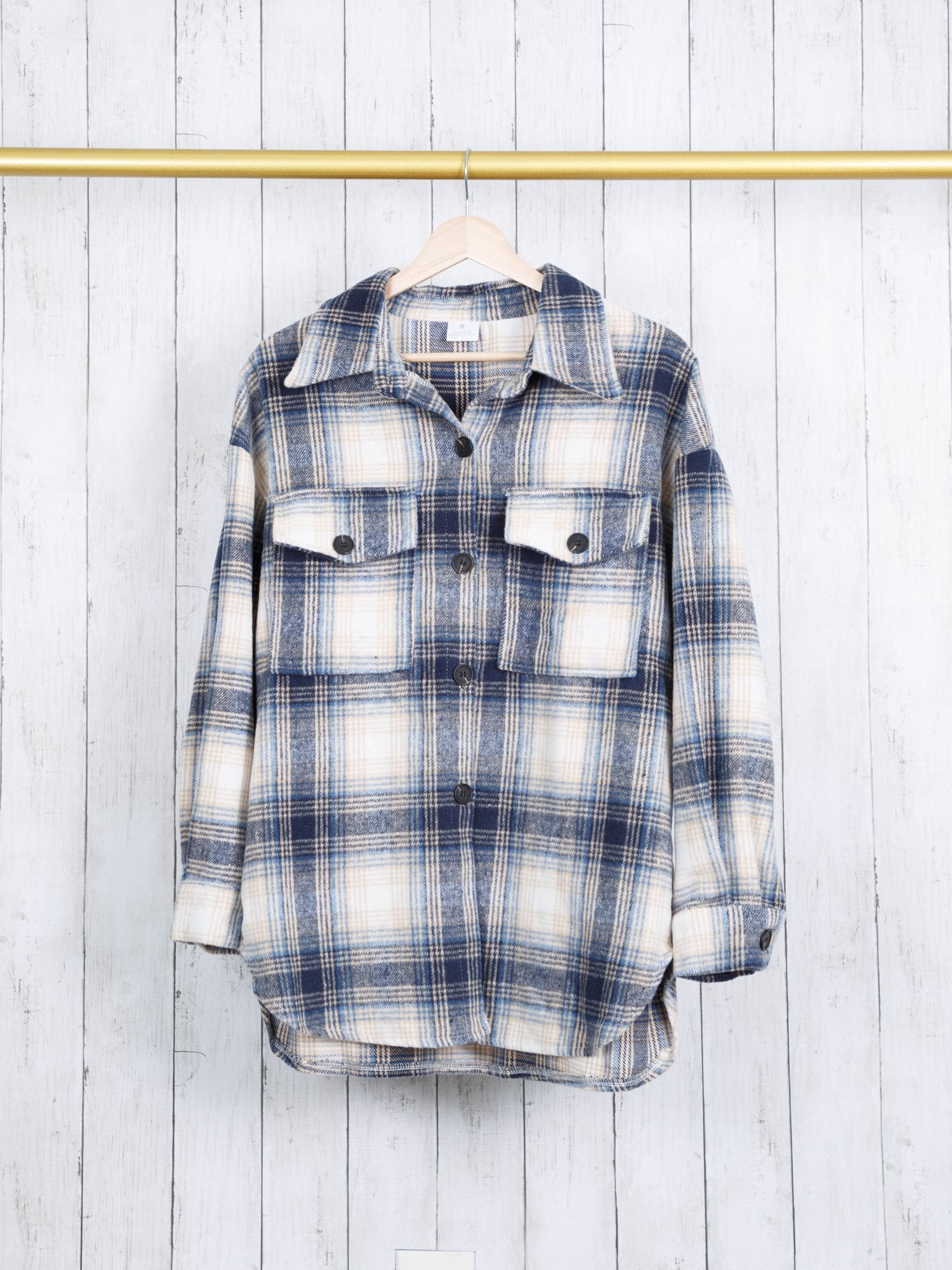 Mom & Me Navy Plaid Flannel - Sign Up For Restock Notifications! - Marie Nicole Clothing