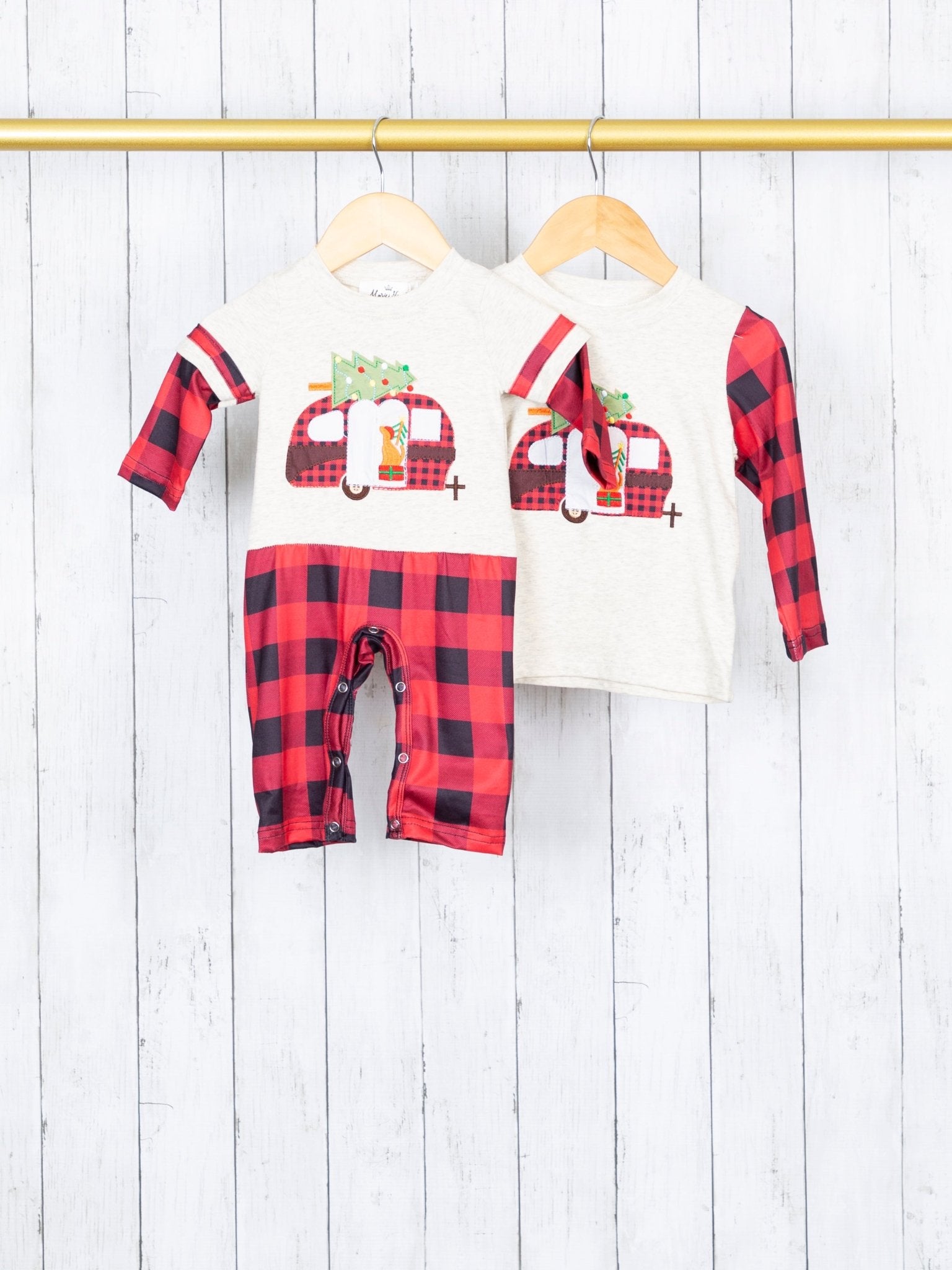 Buffalo Plaid Camper Shirt - Marie Nicole Clothing
