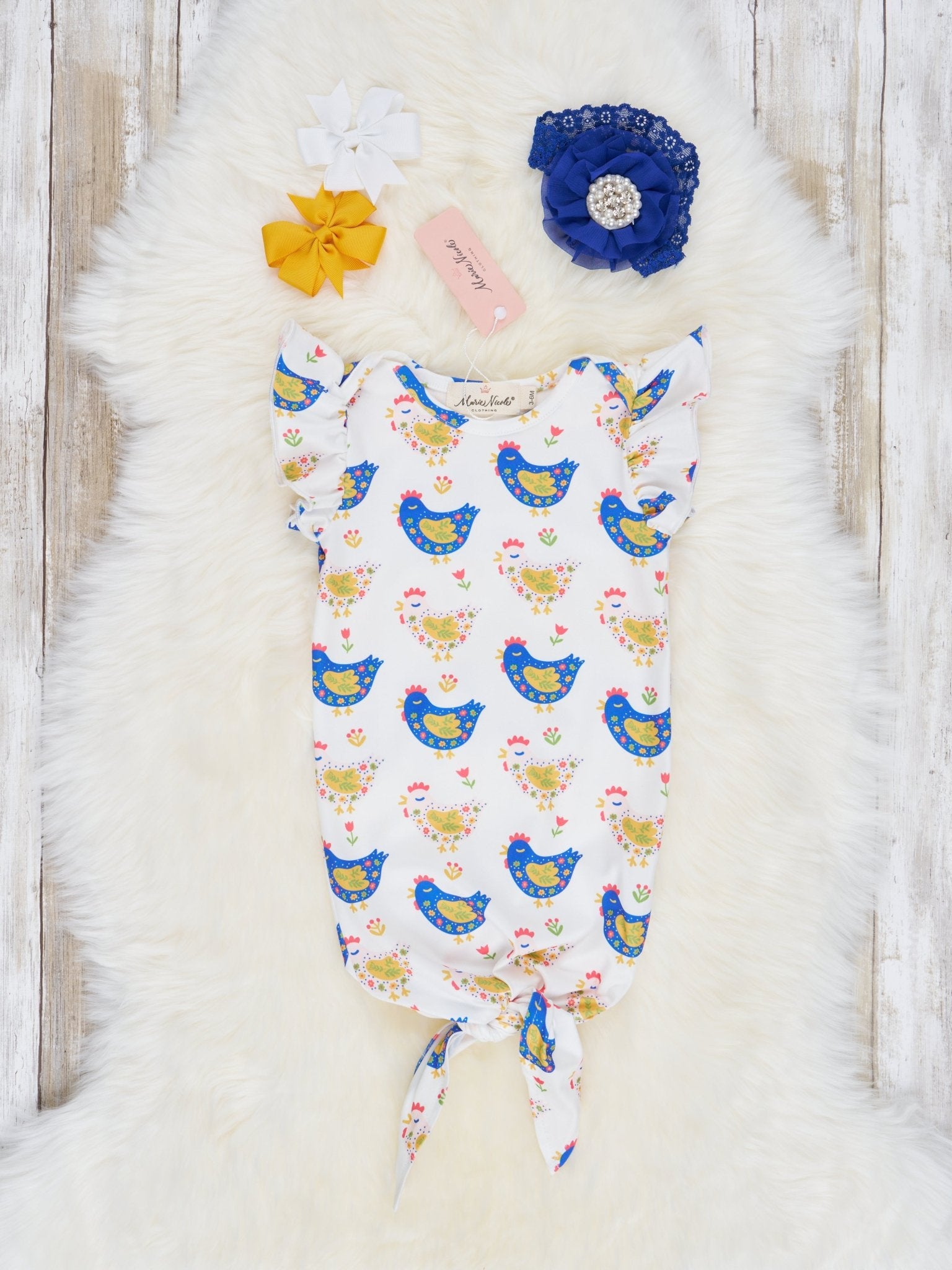 Summer Chick Knot Gown - Marie Nicole Clothing