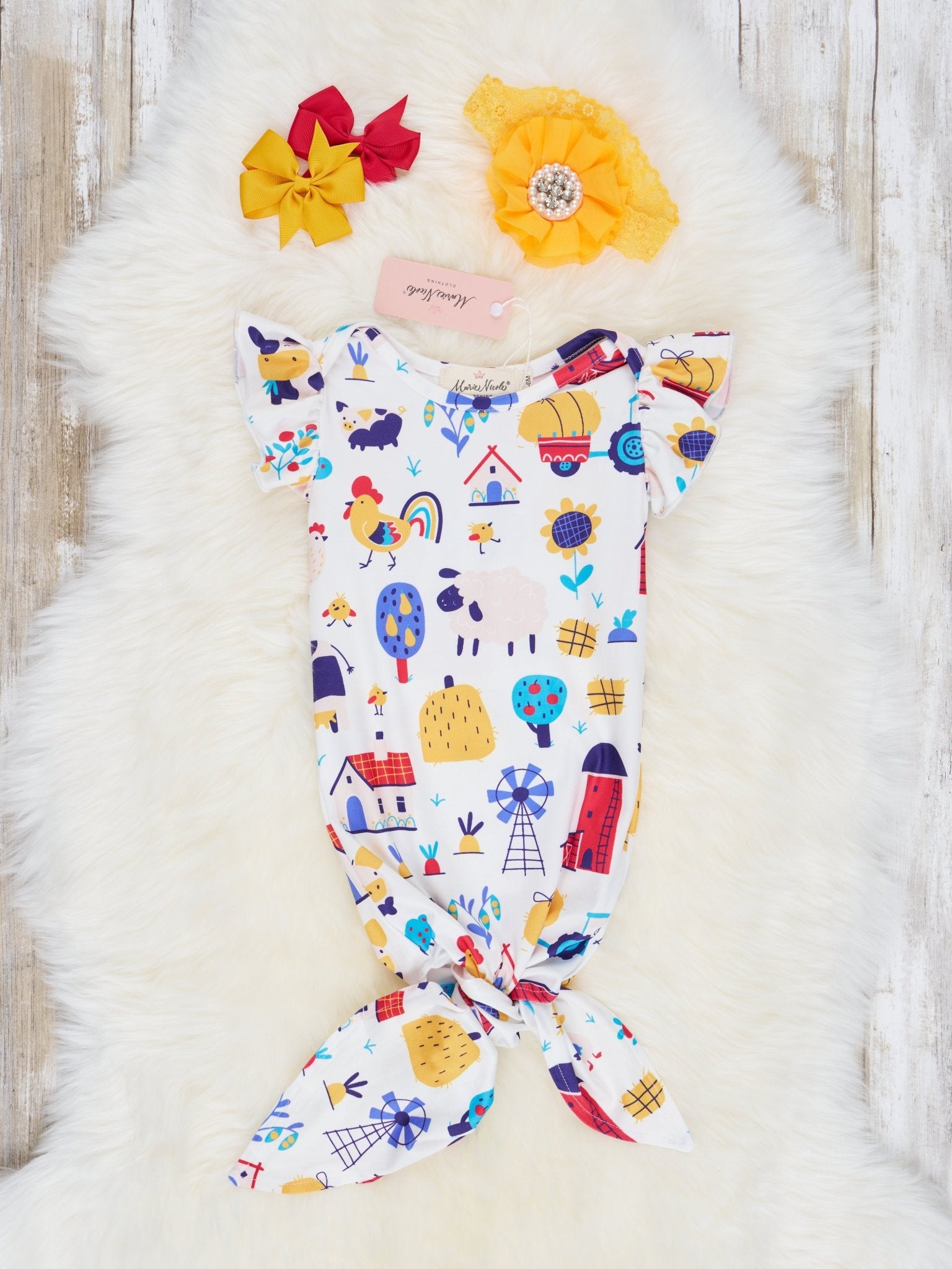 Barn Buddies Knot Gown - Marie Nicole Clothing
