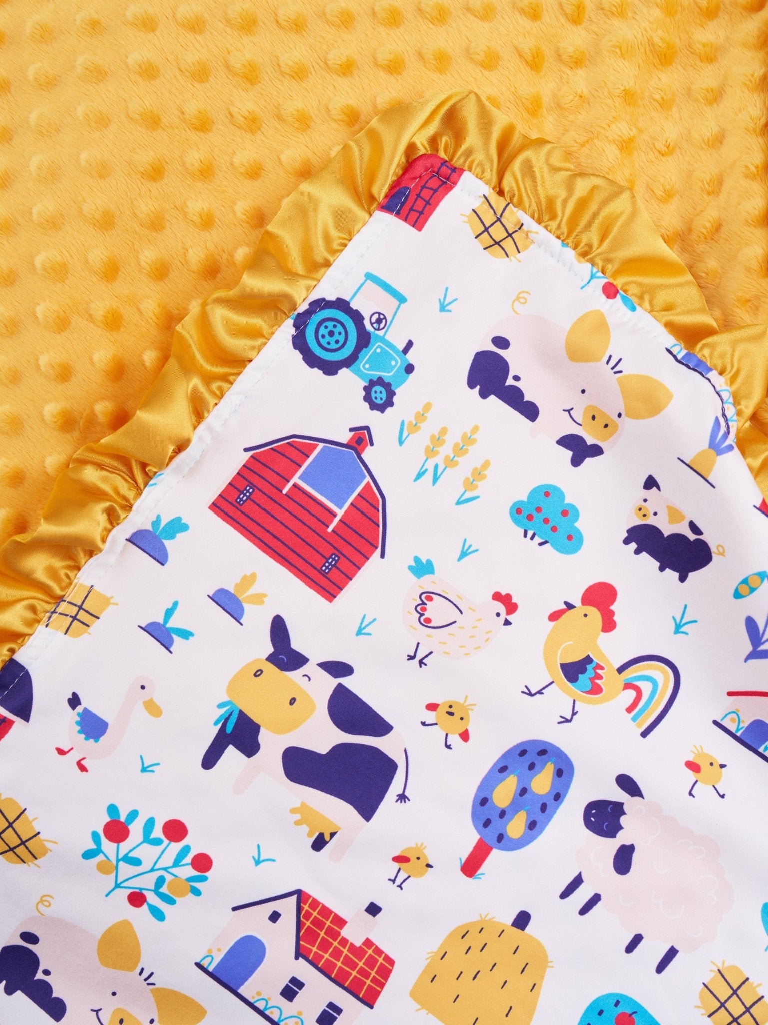 Barn Buddies Minky Blanket - Marie Nicole Clothing