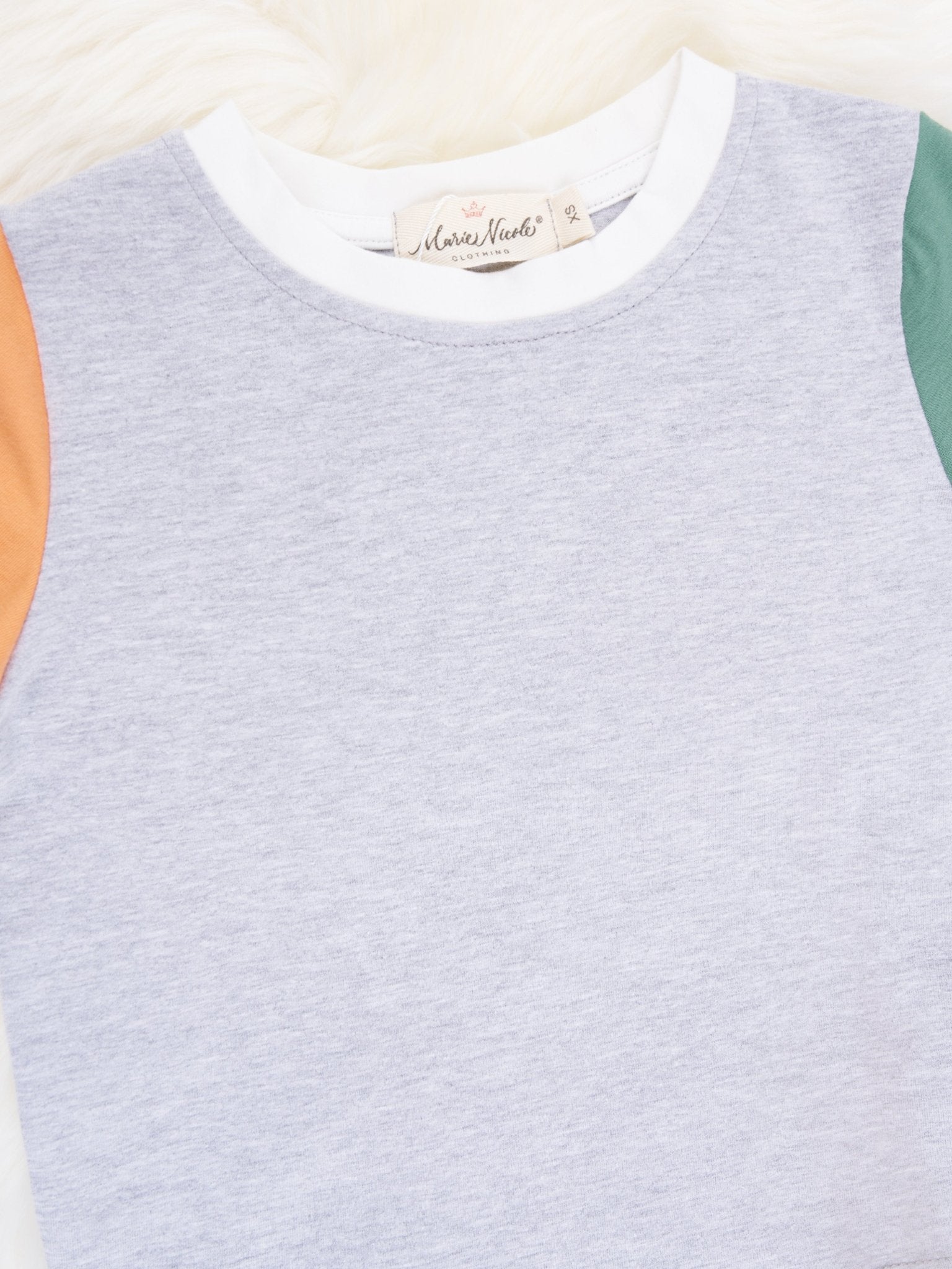 Grey Raglan Outfit - Marie Nicole Clothing