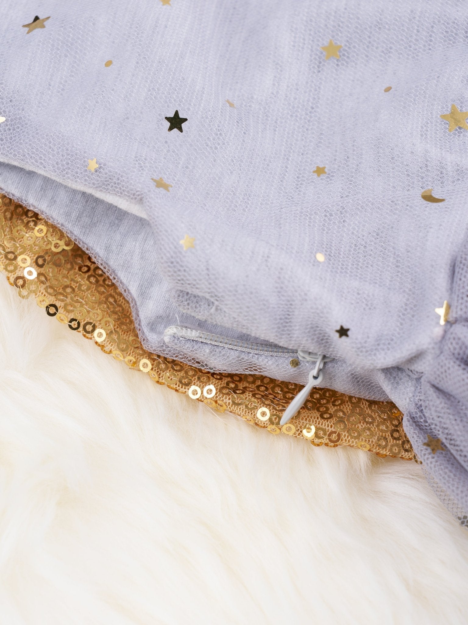 Silver Sparkly Tulle Tank Dress - Marie Nicole Clothing