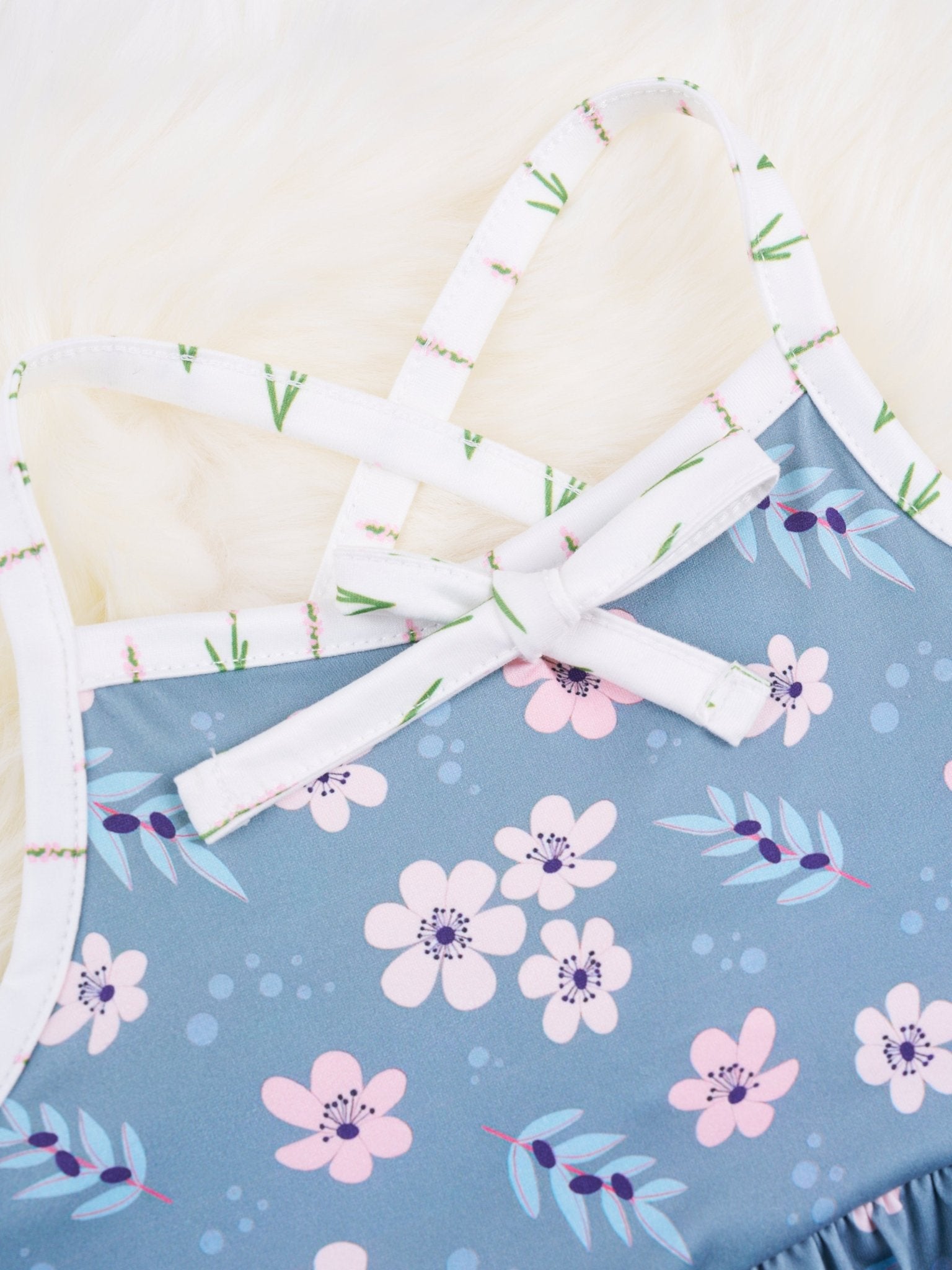 Floral Tank Tie Dress - Marie Nicole Clothing
