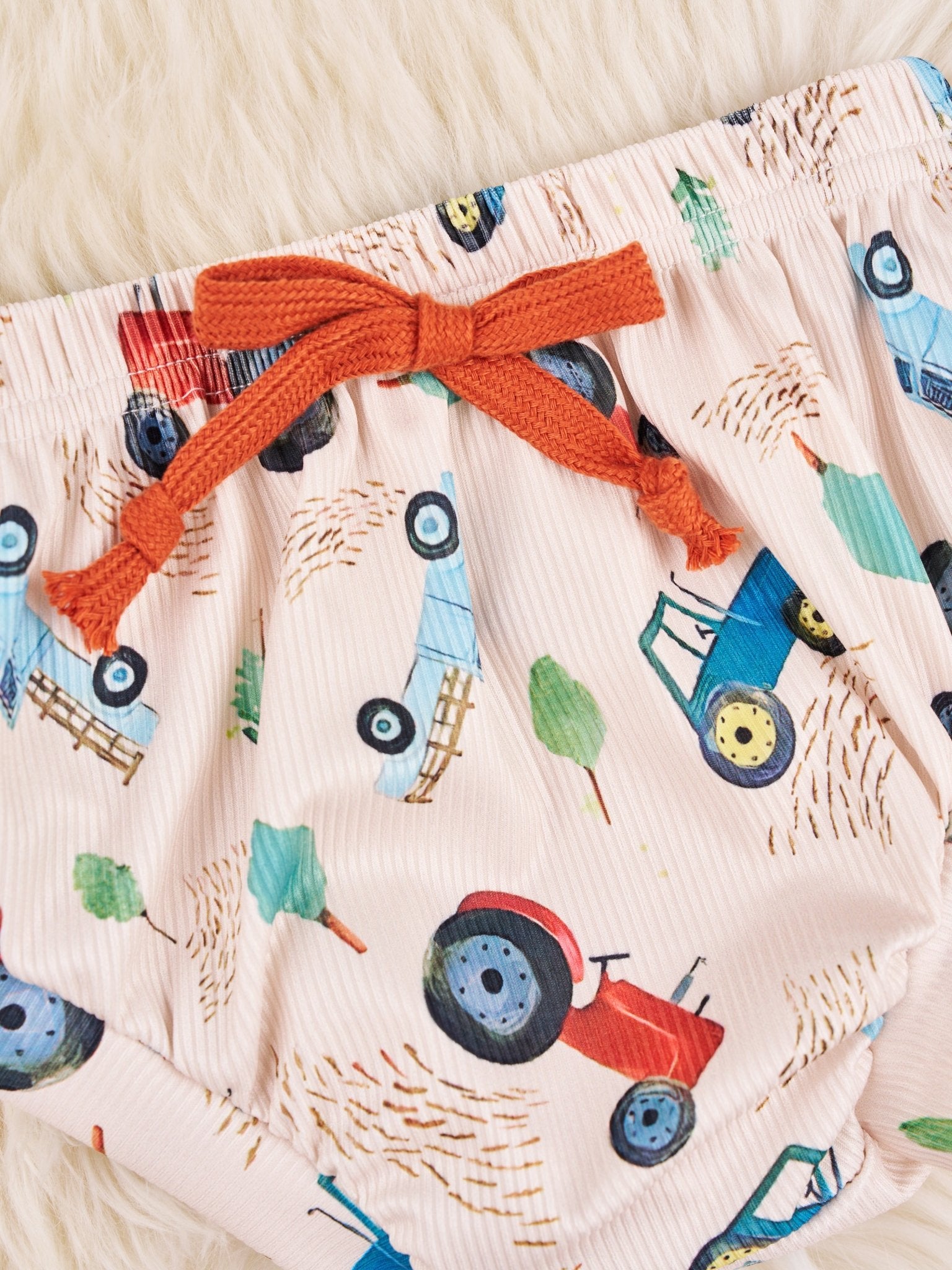 Tractor Bloomers Outfit - Marie Nicole Clothing