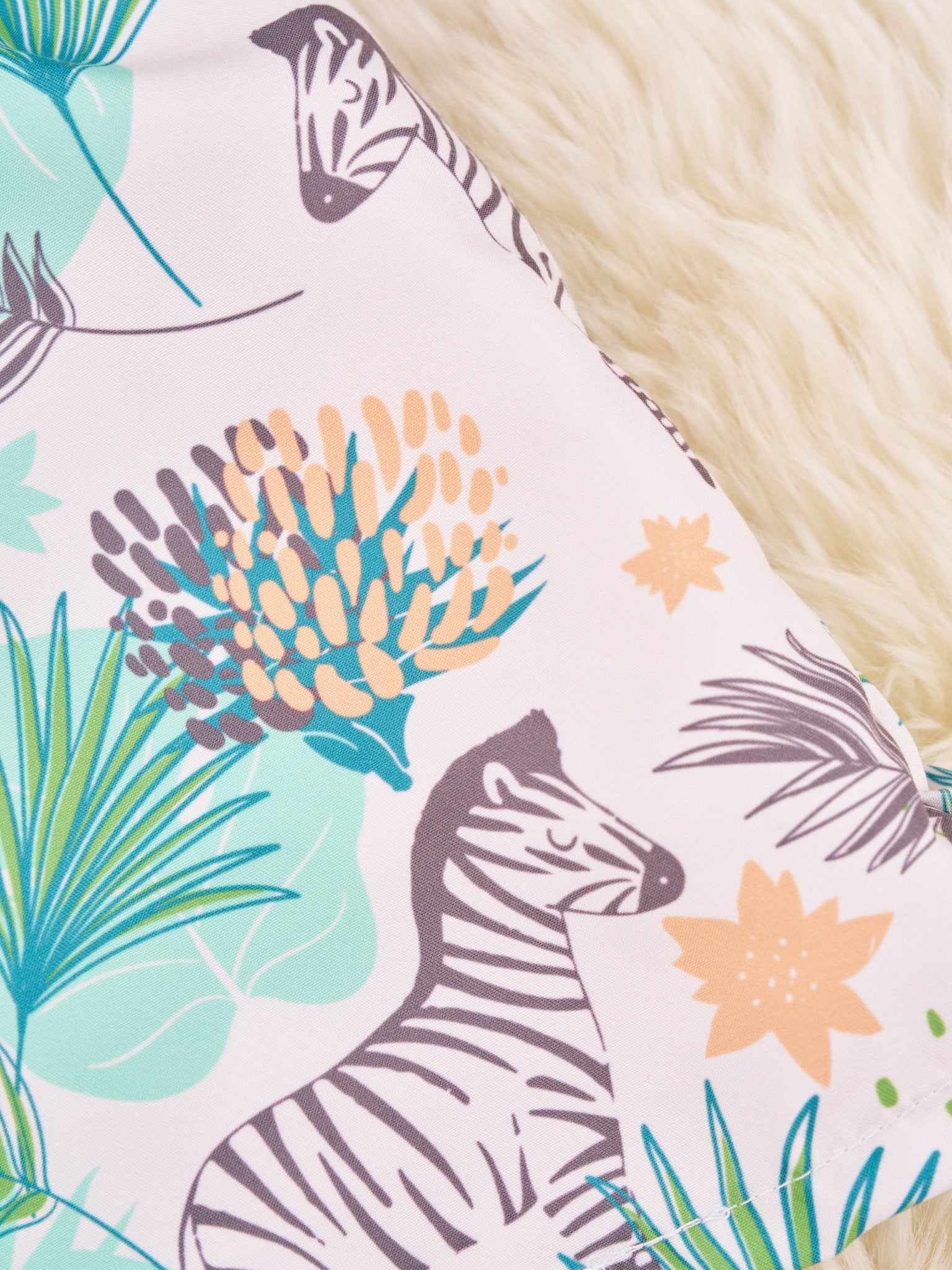 Zebra Swim Trunks - Marie Nicole Clothing
