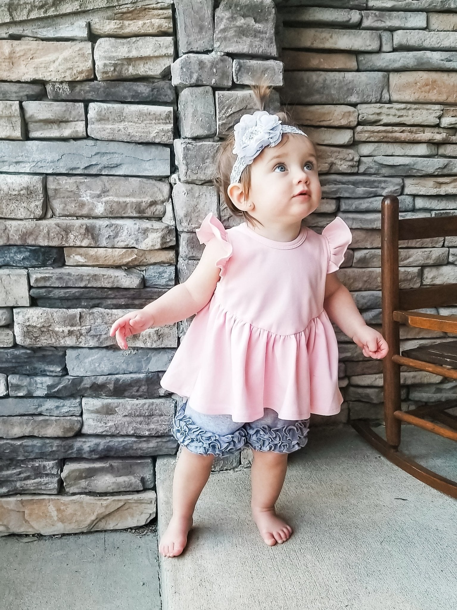 Cotton Icing Shorts - Heather Grey - Marie Nicole Clothing
