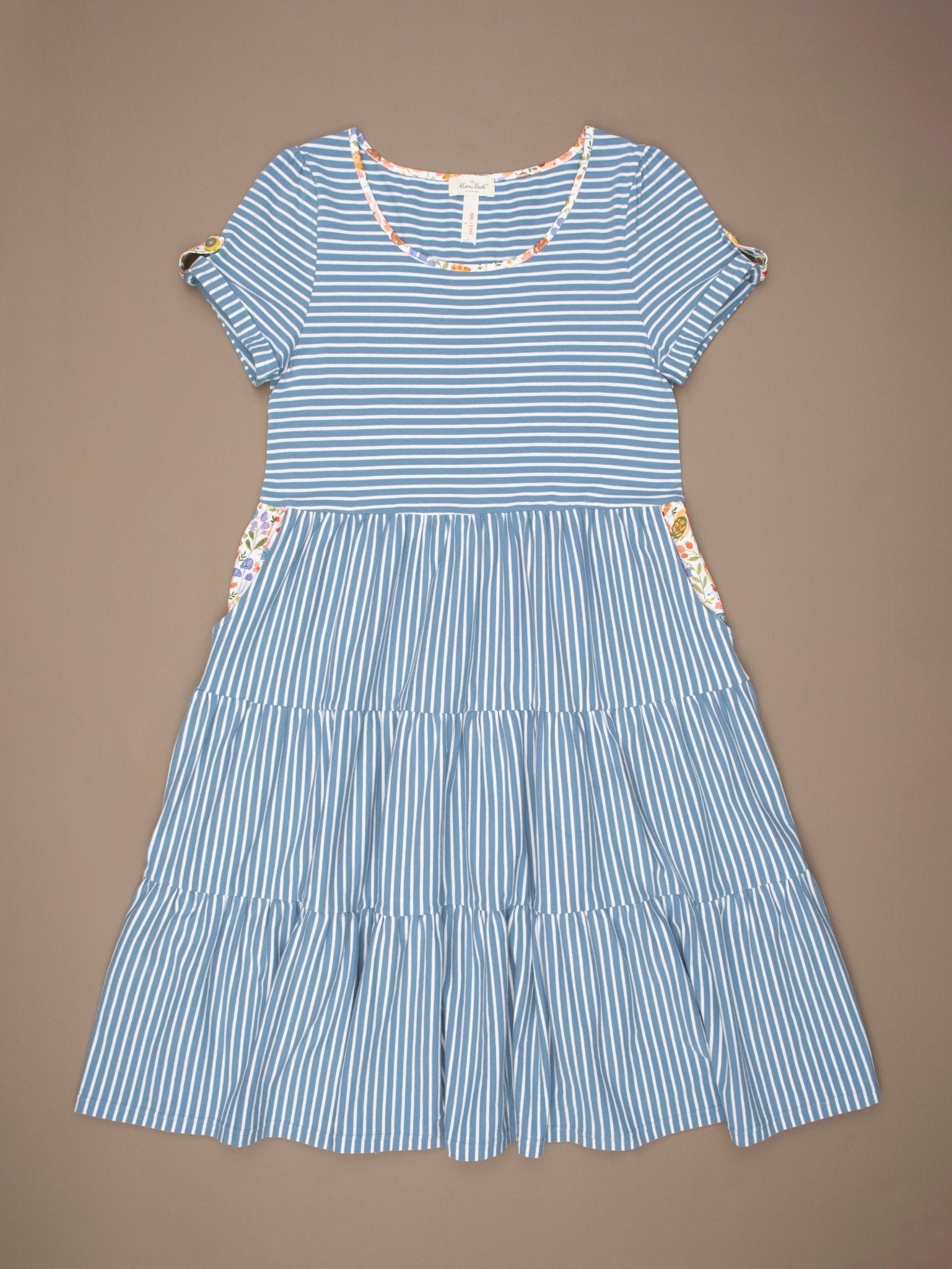 Mom & Me Tennessee Garden Striped Dress - Marie Nicole Clothing