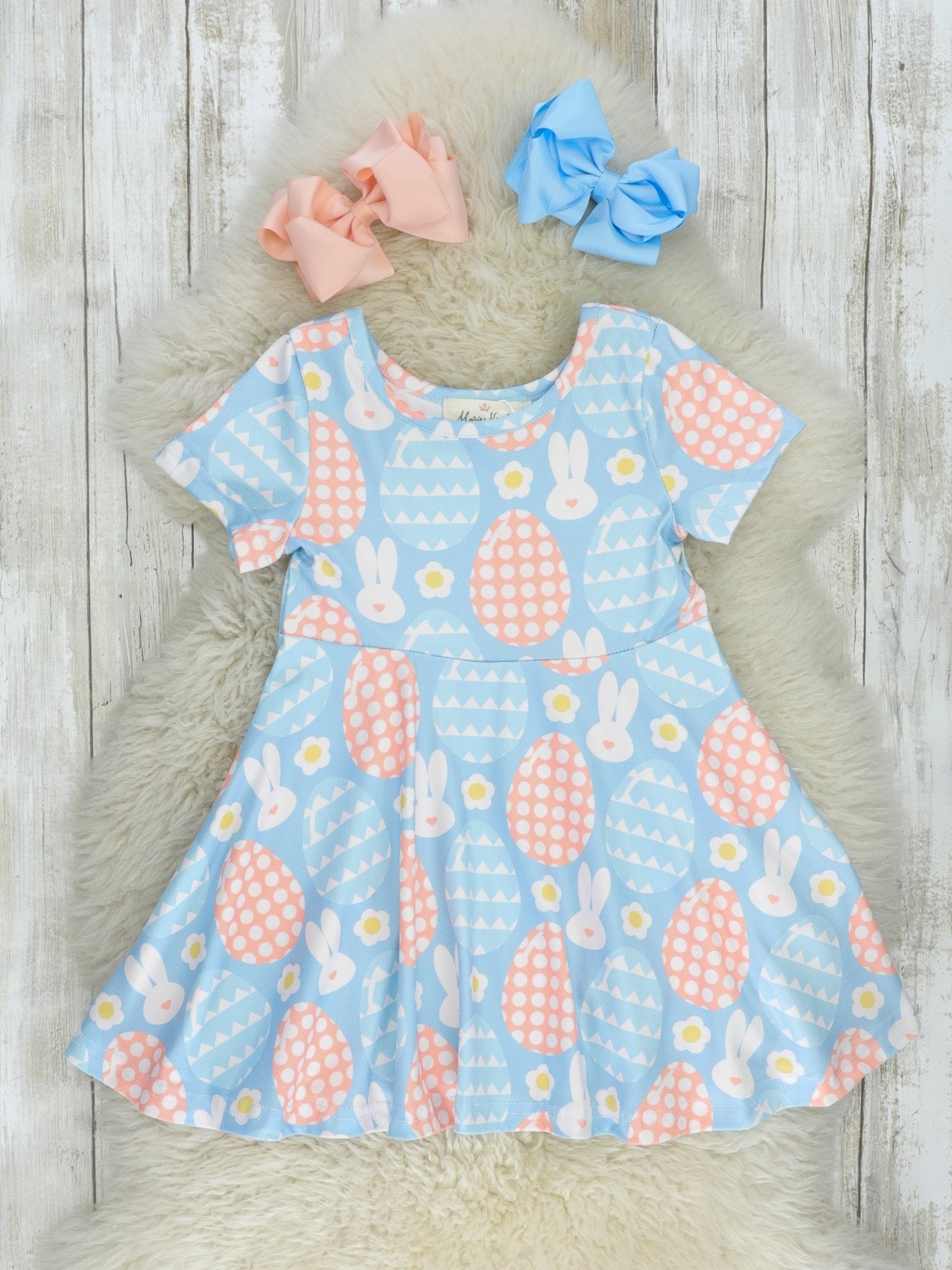 Orange Egg Swing Dress - Marie Nicole Clothing