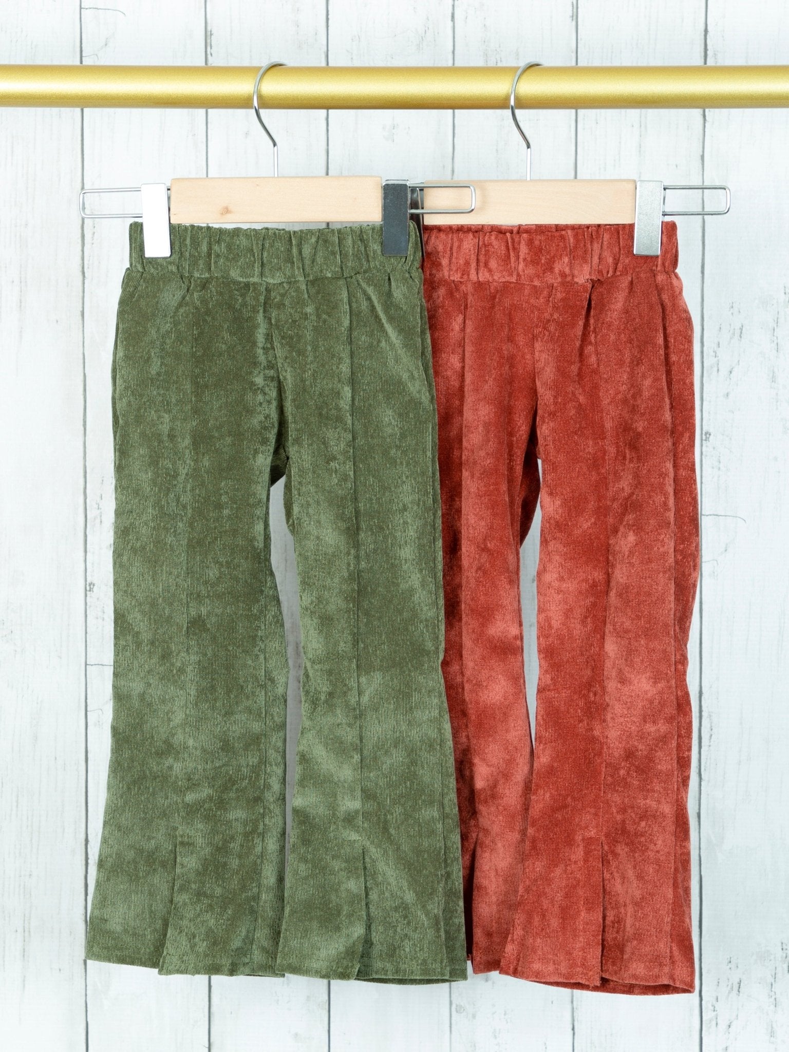 Juniper Suede Bell Bottoms - Marie Nicole Clothing